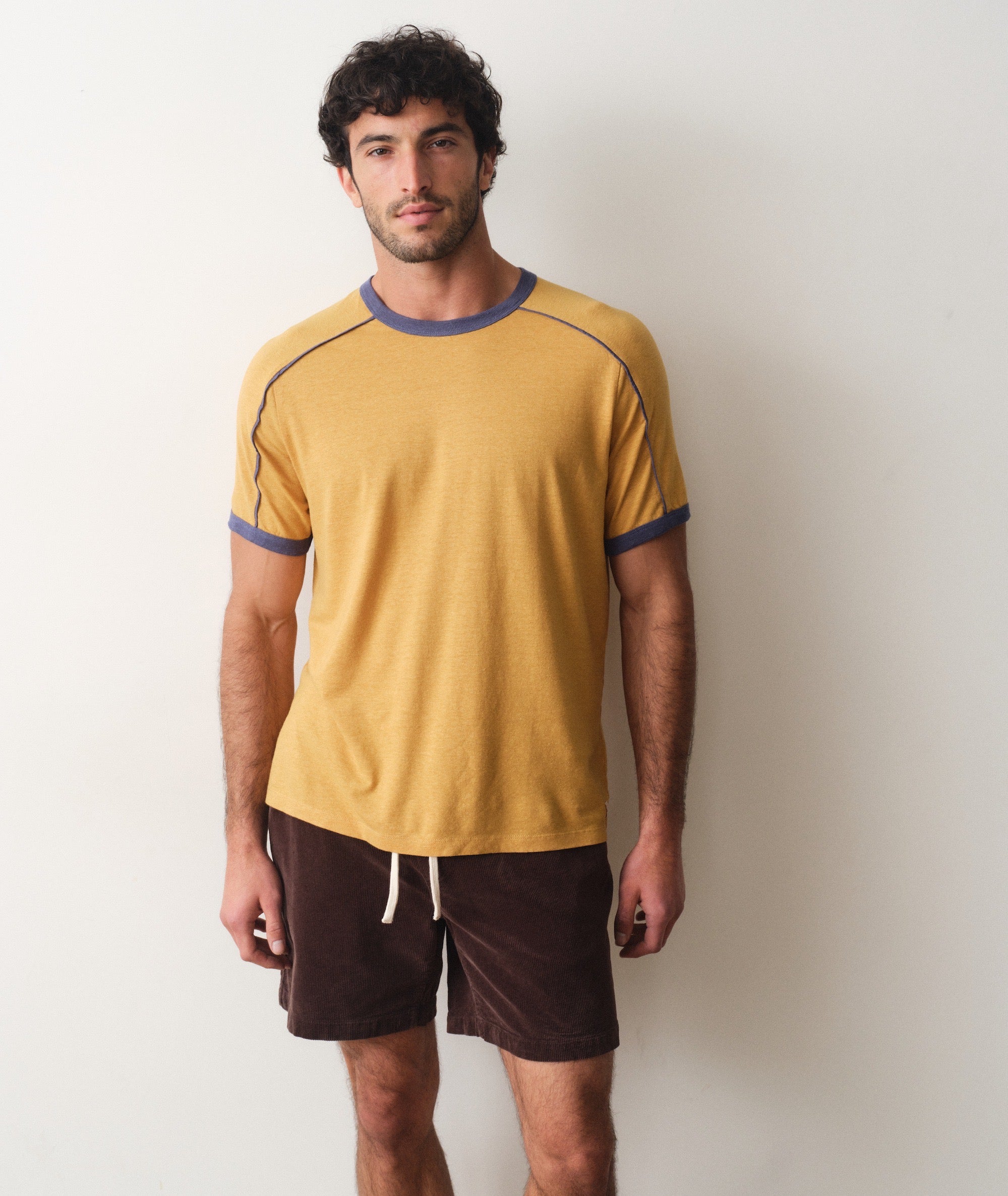 Bodyweb Ringer Tee Hemp Relaxed Ringer Tee – Marine Layer