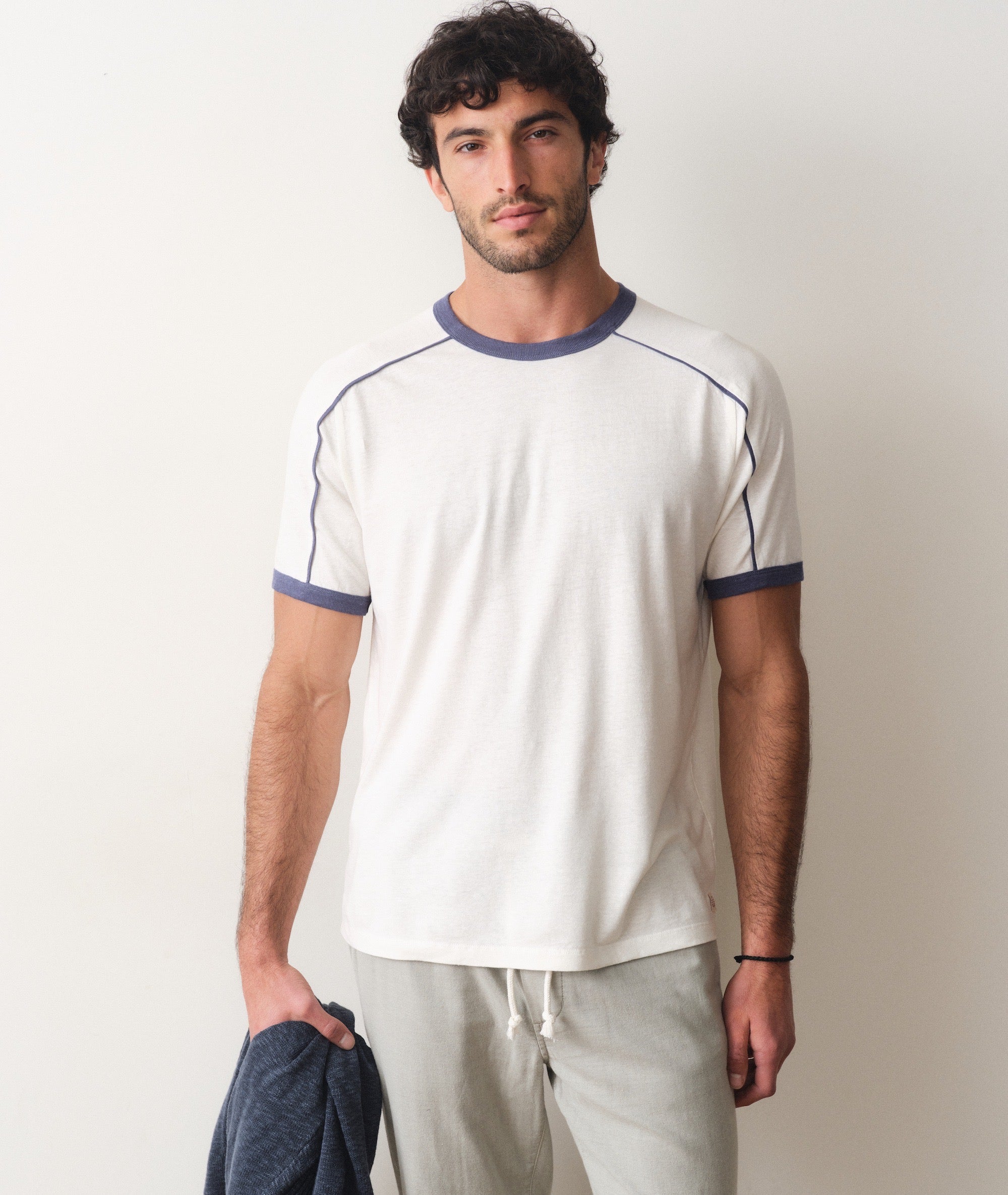 Bodyweb Ringer Tee Hemp Relaxed Ringer Tee – Marine Layer
