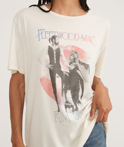 Fleetwood Mac Band Tee in Unisex Natural