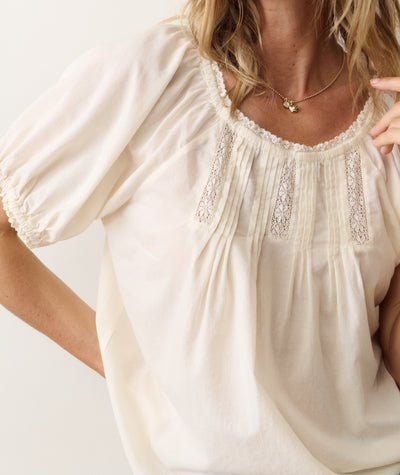 Celina Puff Top