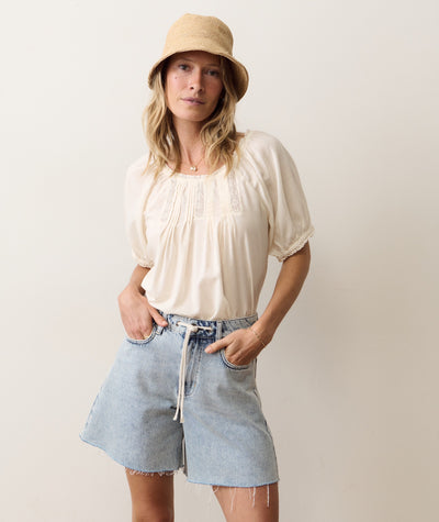 Celina Puff Top