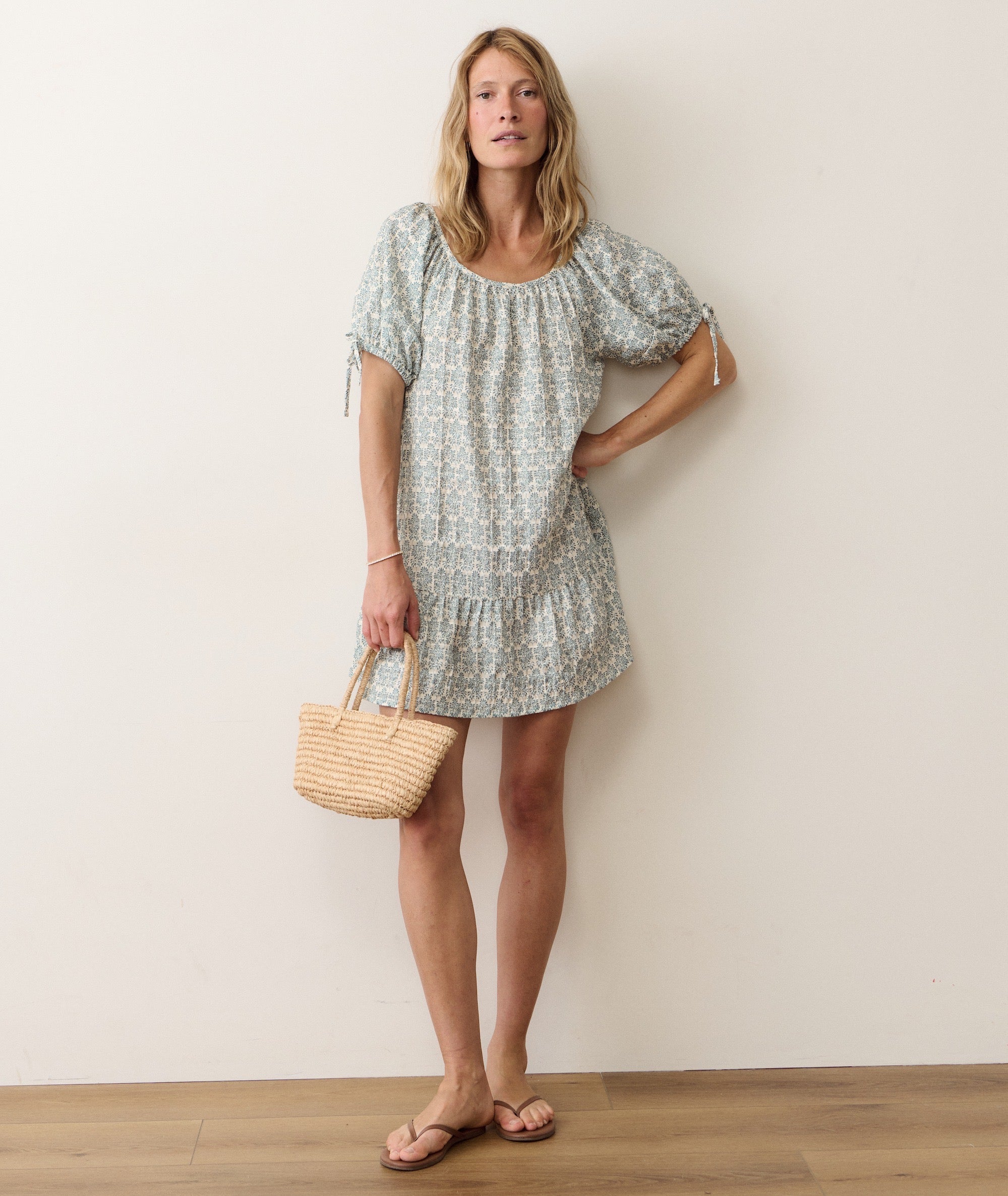marine layer mini dress Women's Liza Denim Mini Dress | Blue