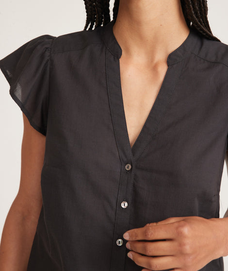 Esmé Flutter Sleeve Top