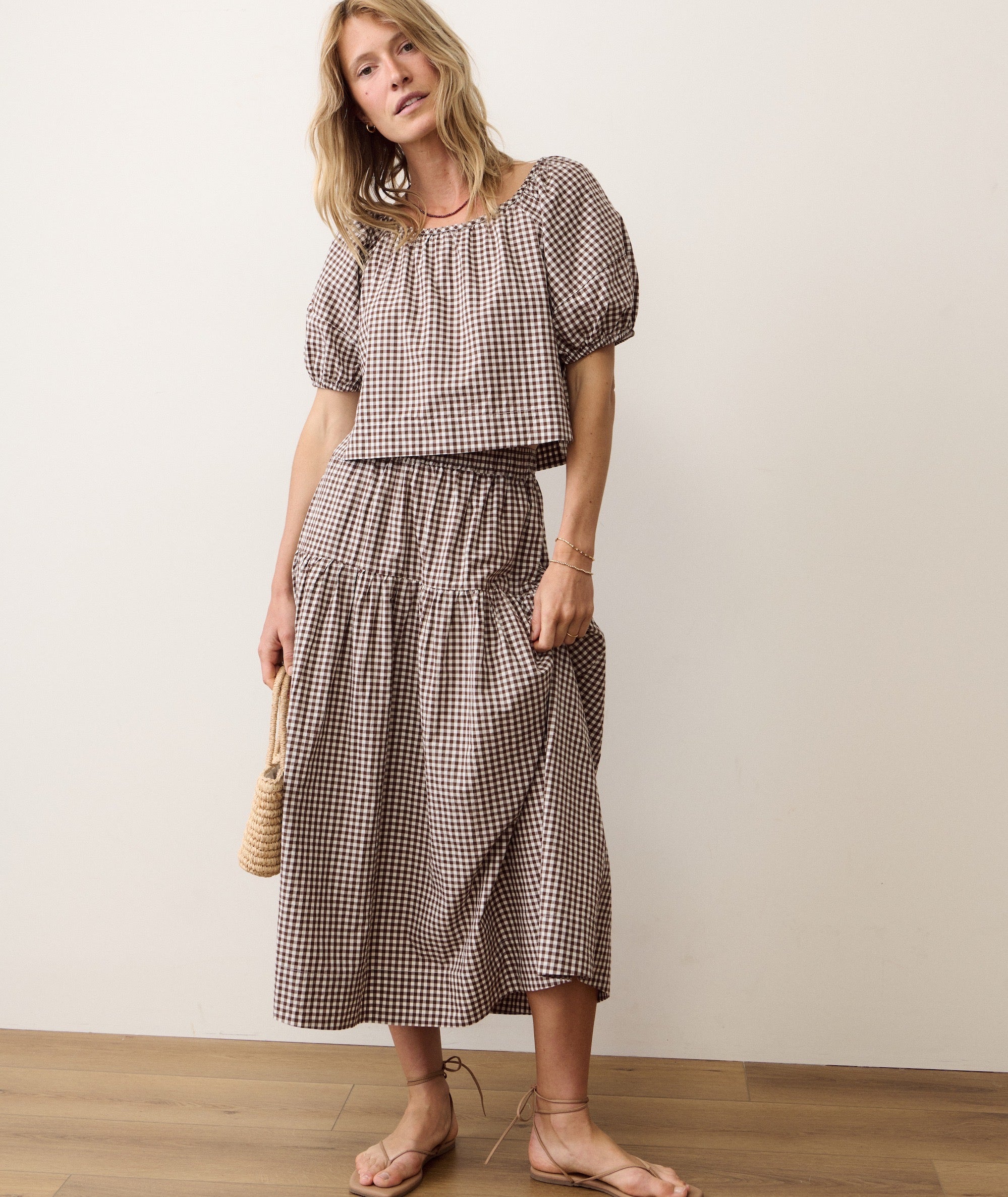 Gia Poplin Skirt