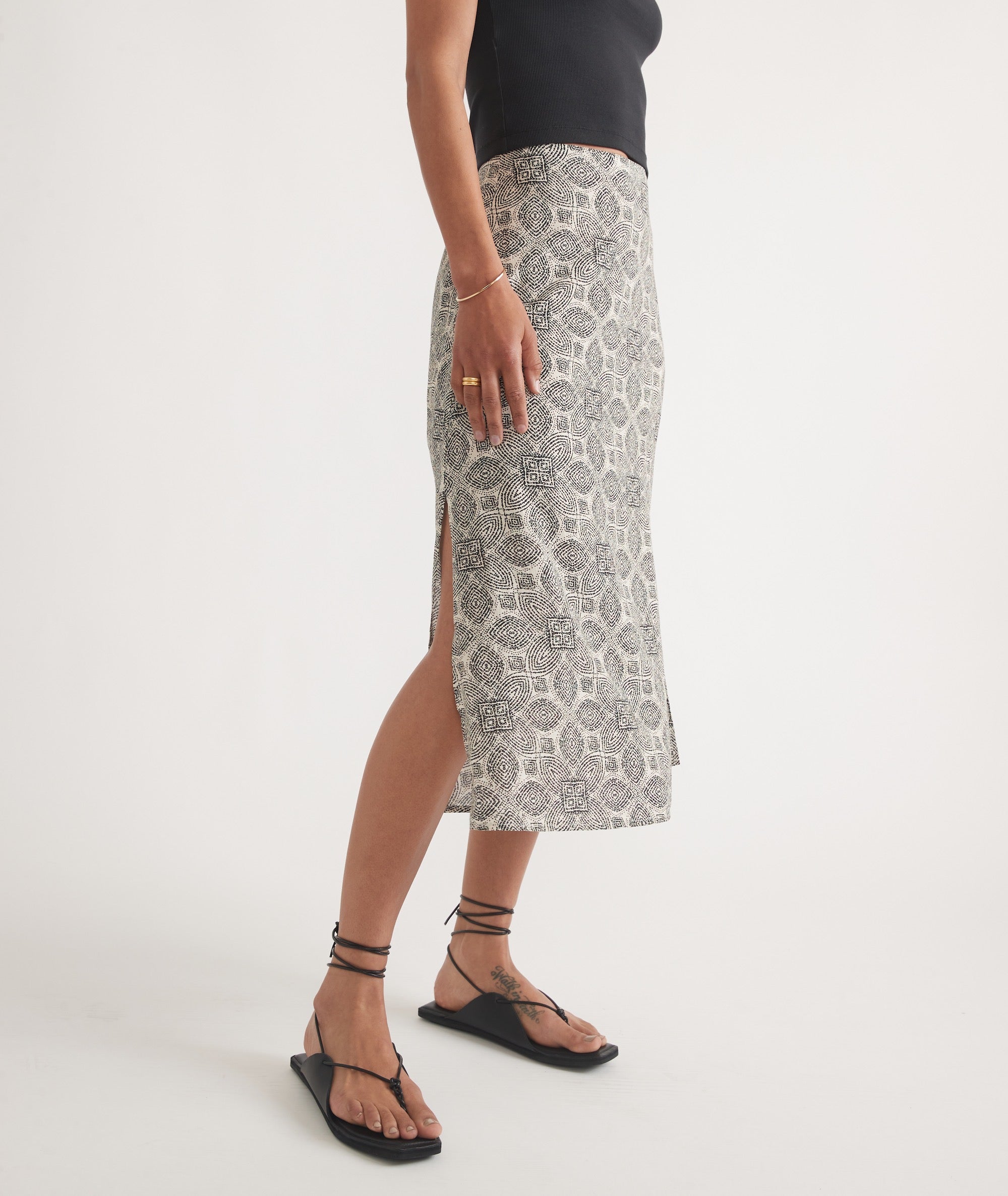 Ryan Slip Midi Skirt – Marine Layer