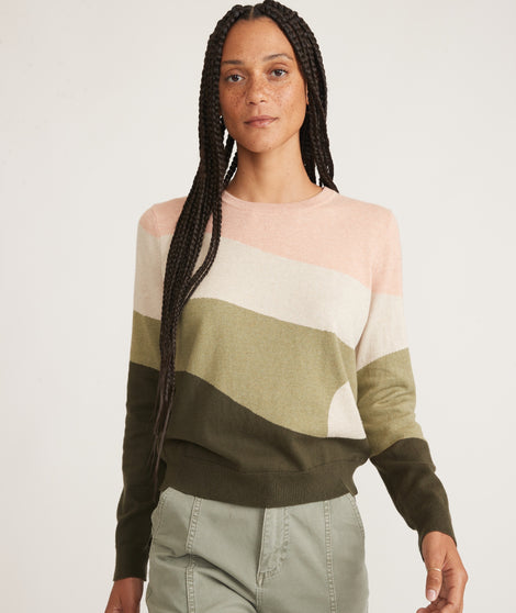 Scenic Sunset Sweater in Charcoal Heather