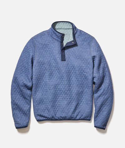 Corbet Quilted Reversible Pullover