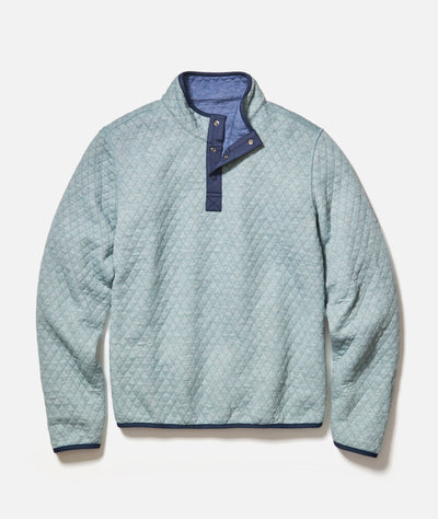 Corbet Quilted Reversible Pullover