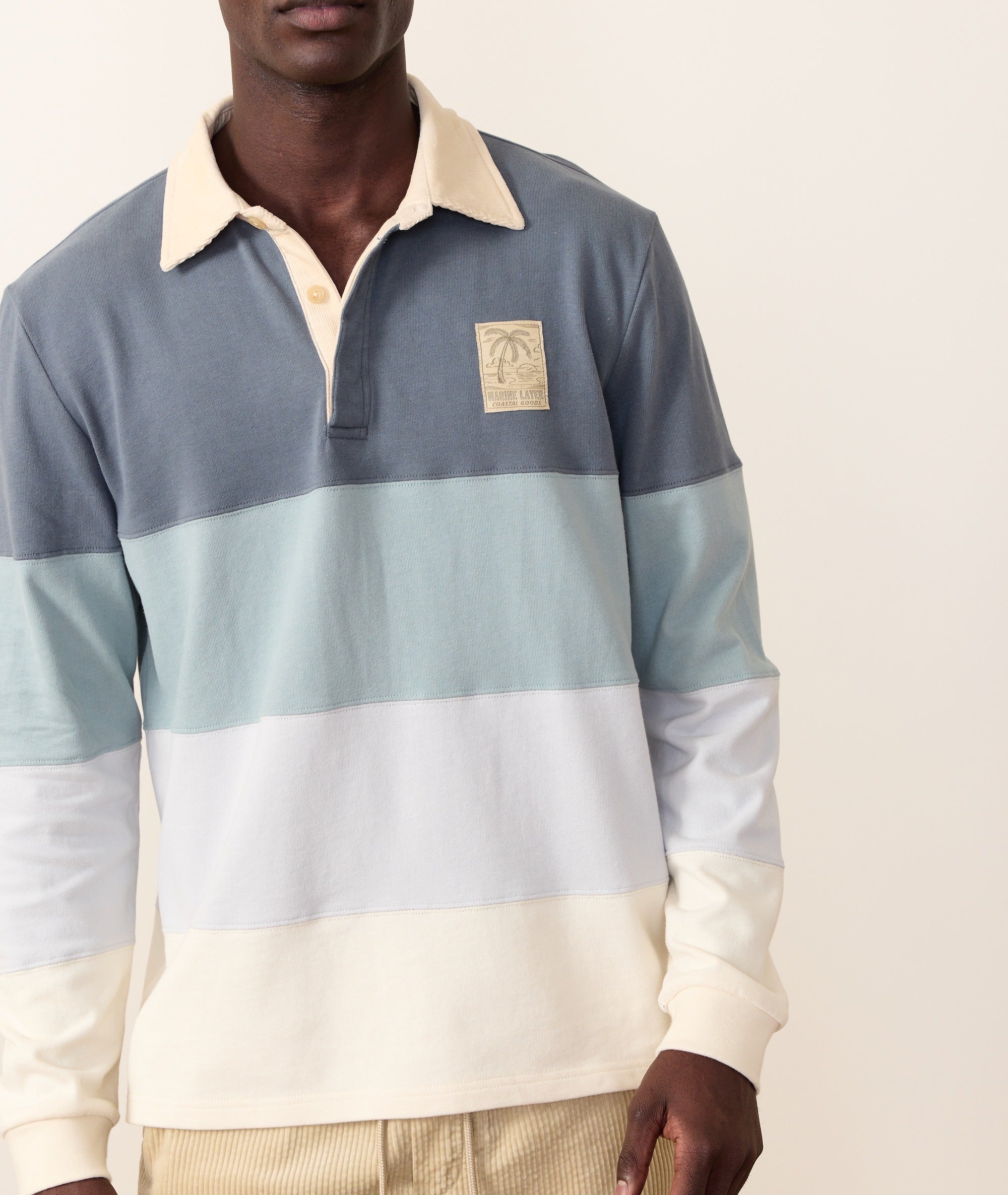 Sueded Rugby Polo – Marine Layer