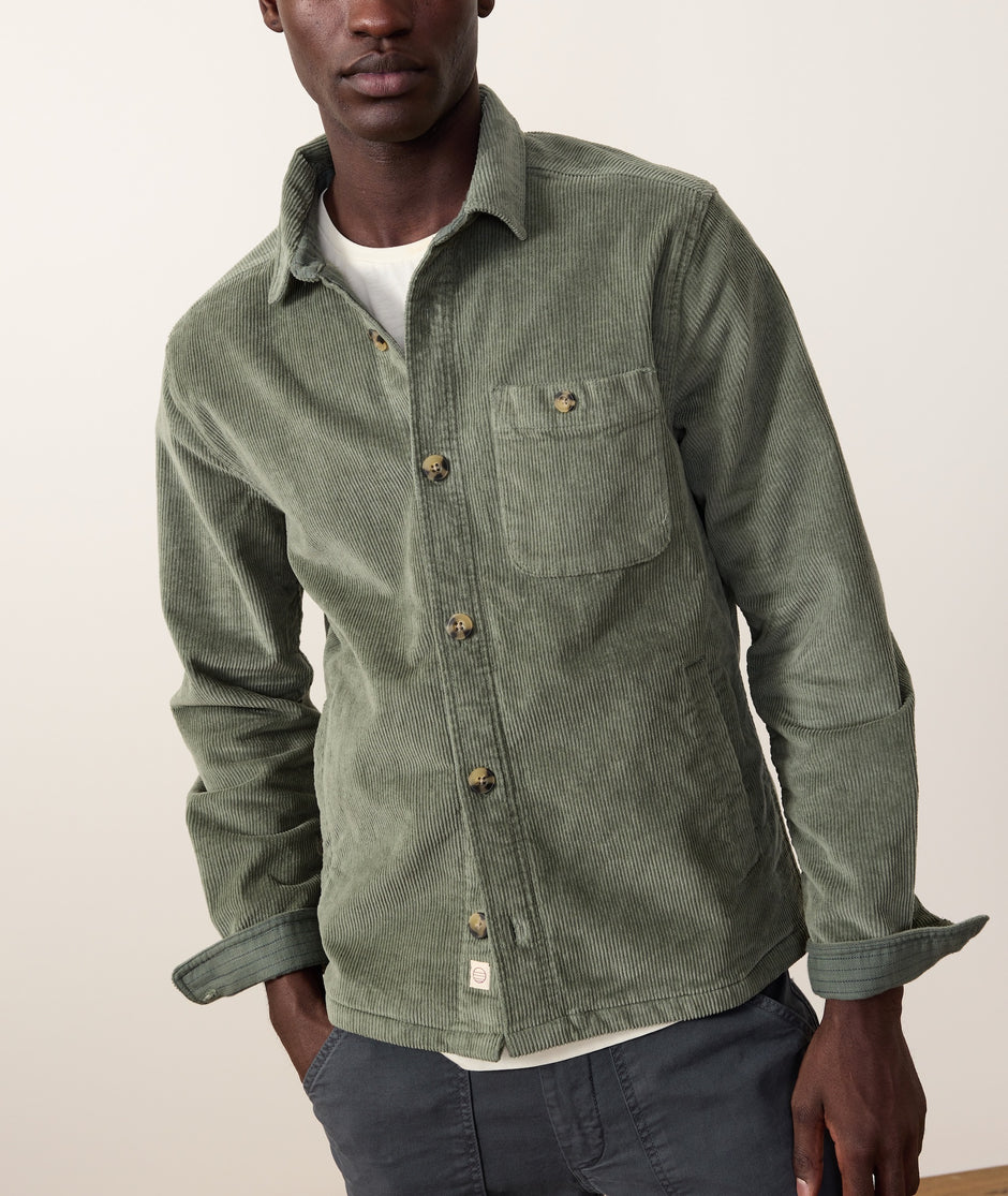 Max Stretch Corduroy Overshirt