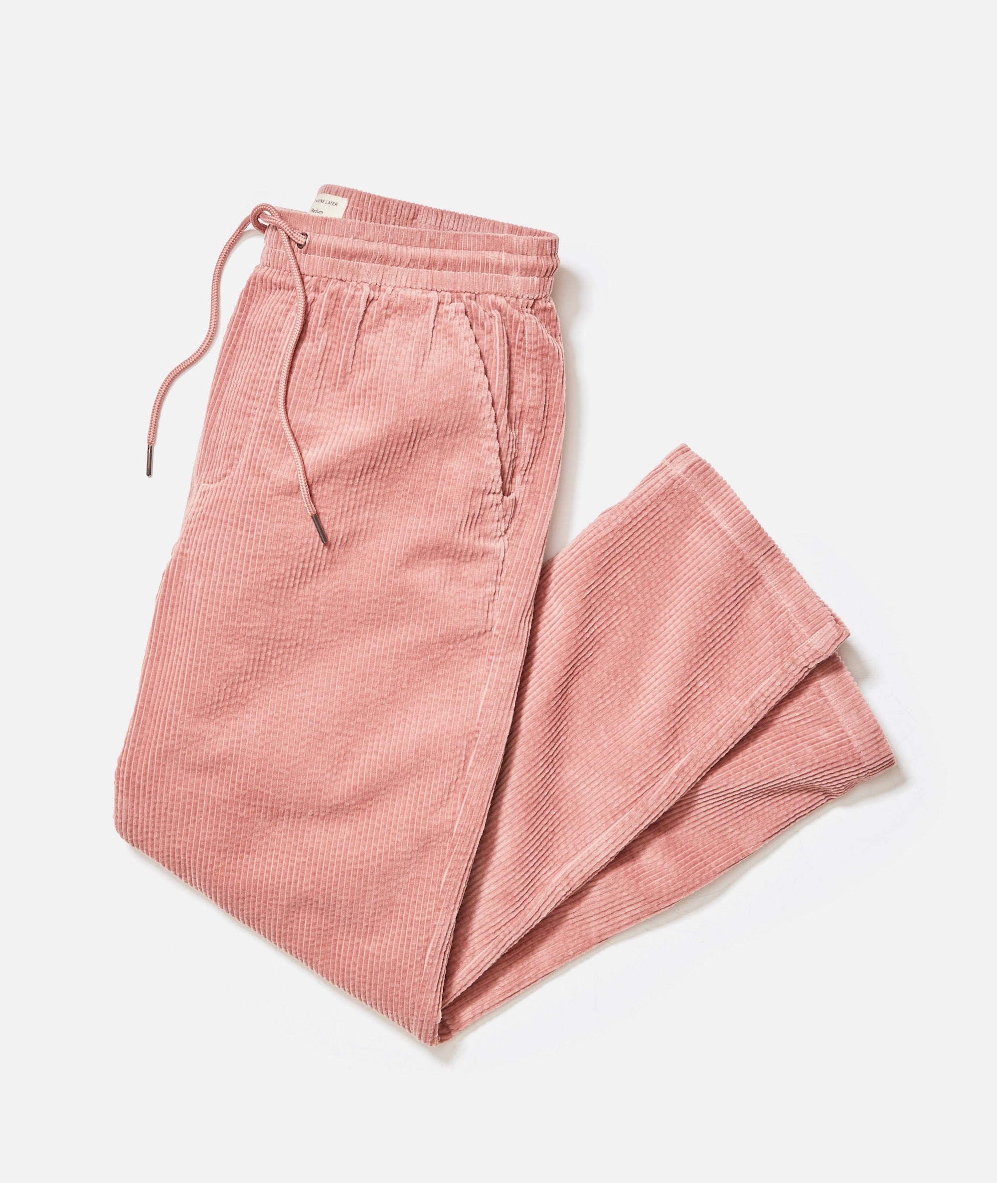 Baggy Carpenter Lightweight Corduroy Women's Pants - Blue