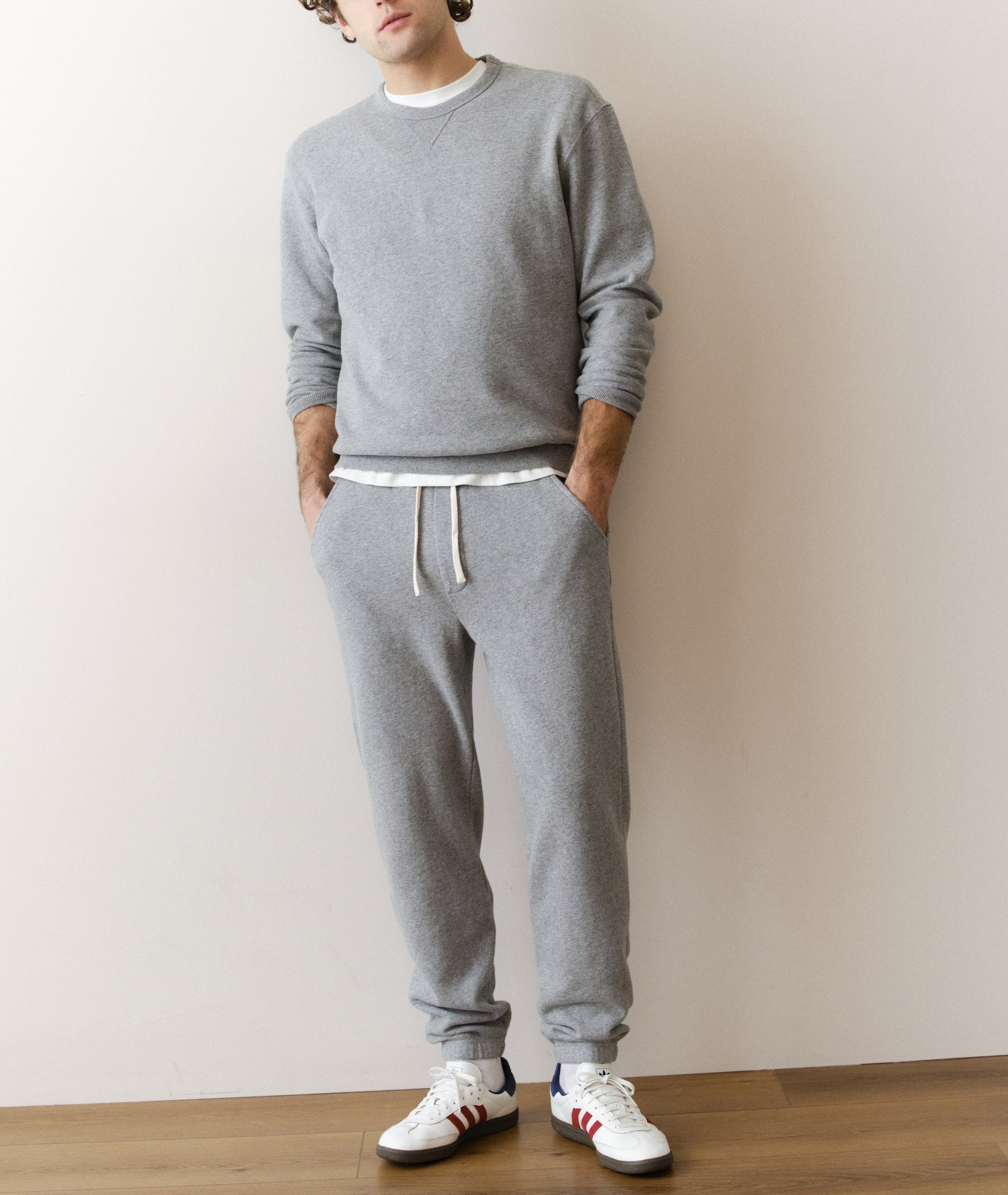 Men's Cloud 9 Fleece Sweatpant in Heather Grey