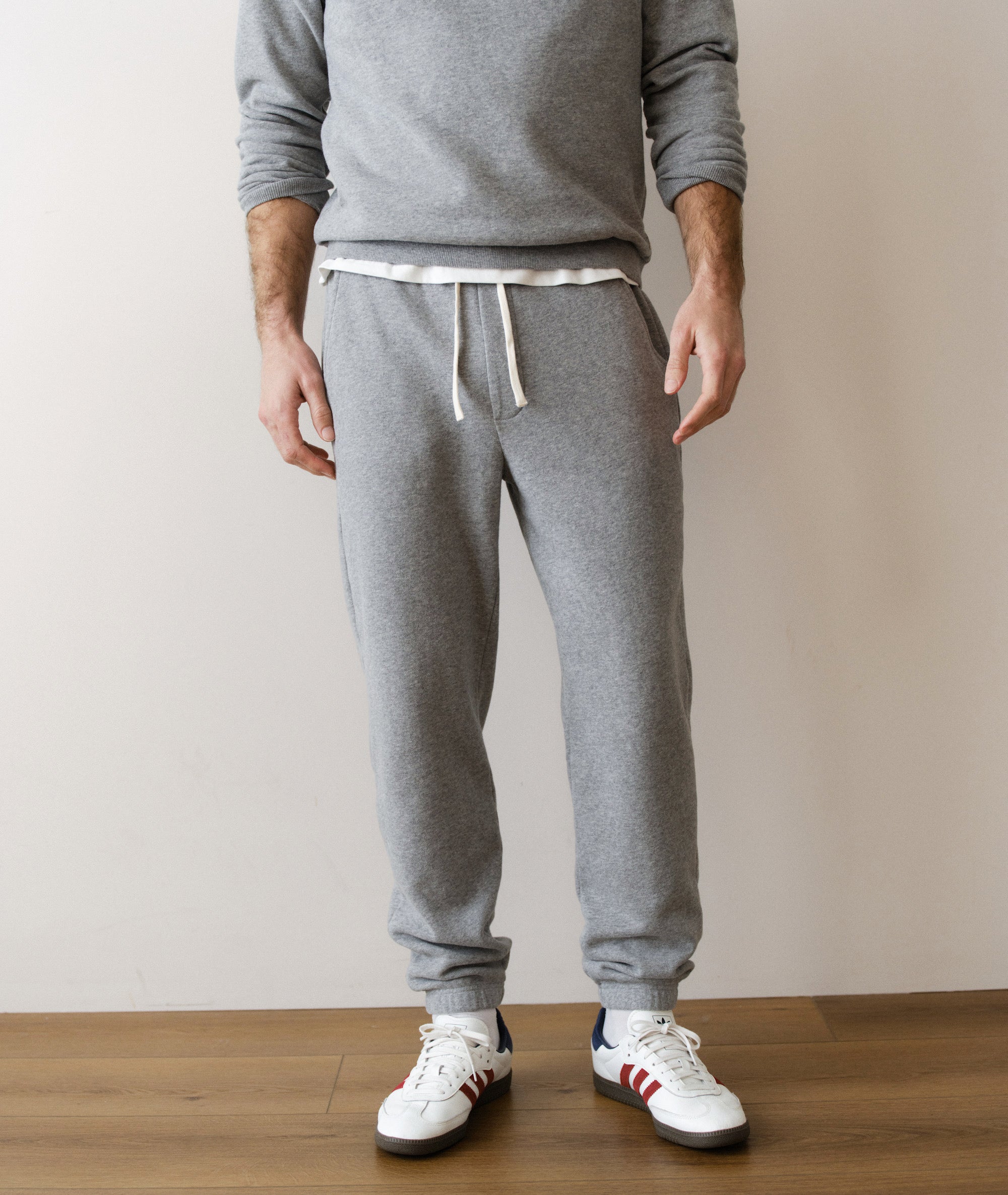 Men's Cloud 9 Fleece Sweatpant in Heather Grey
