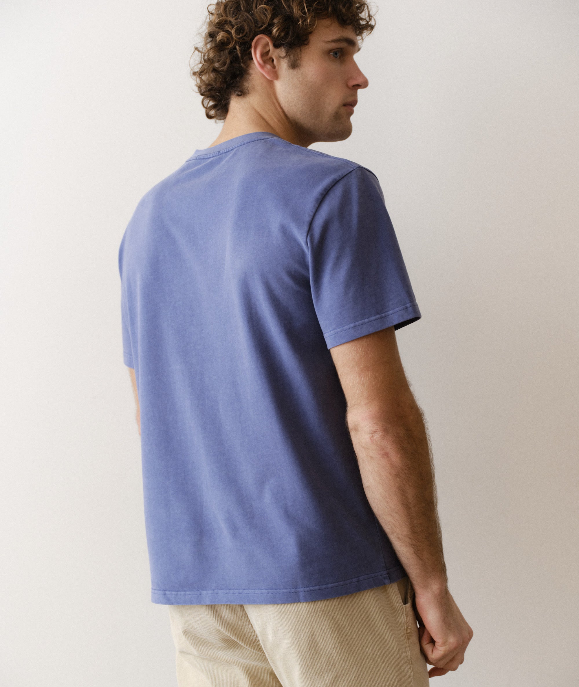 Luxe 250 Relaxed Pocket Tee