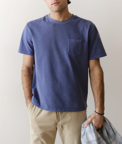 Luxe 250 Relaxed Pocket Tee