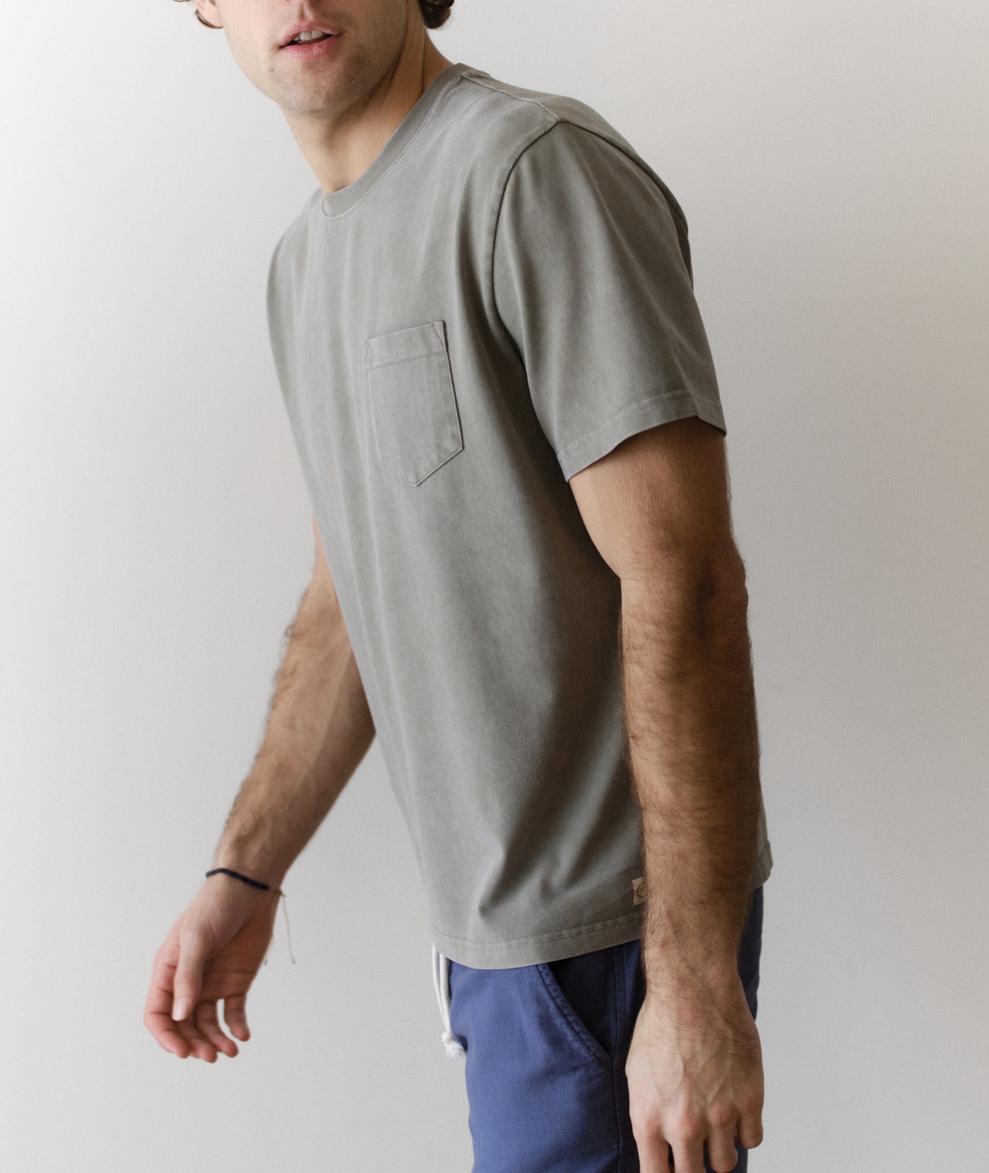 Luxe 250 Relaxed Pocket Tee