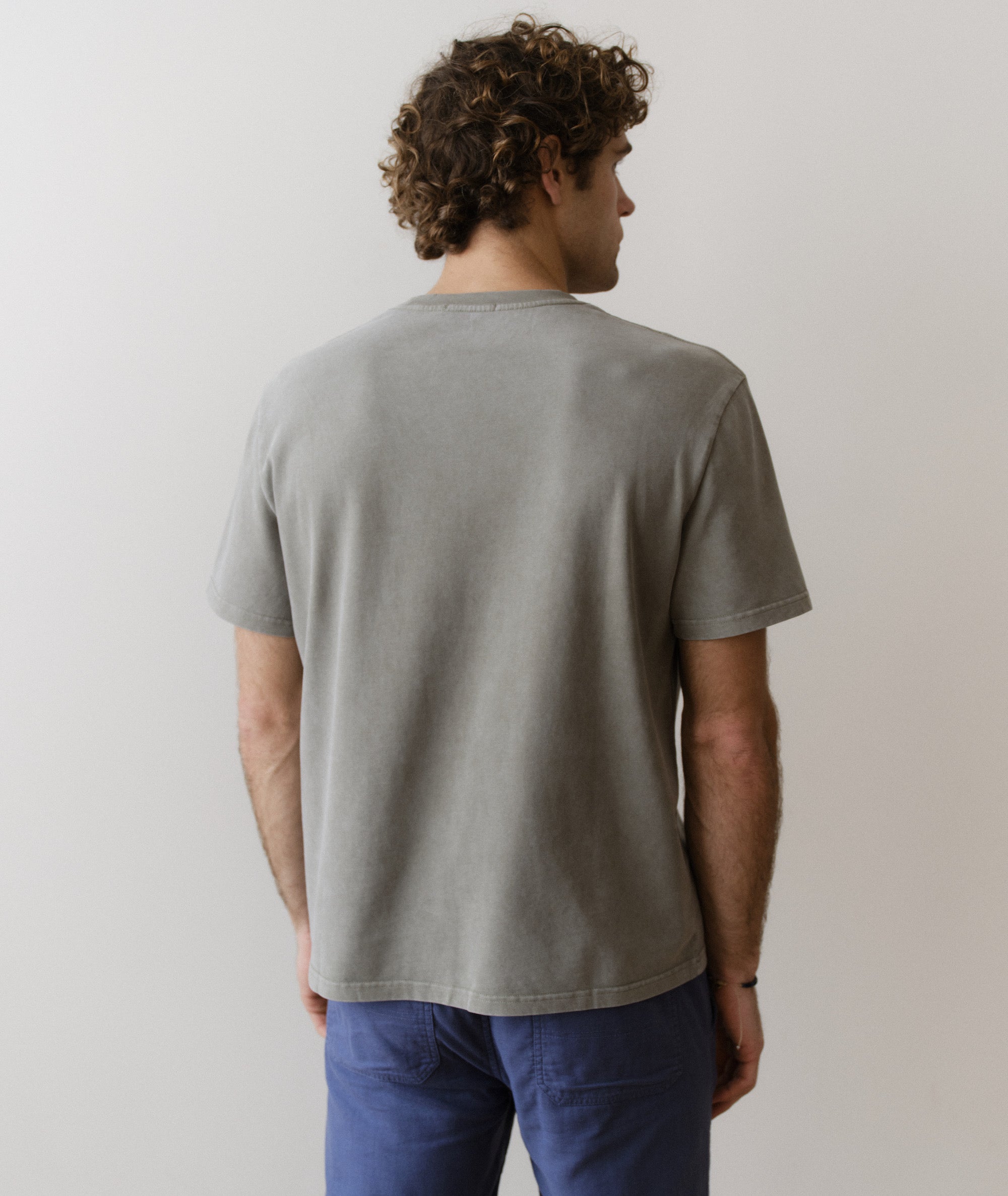 Luxe 250 Relaxed Pocket Tee