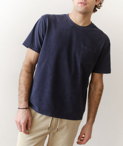Luxe 250 Relaxed Pocket Tee
