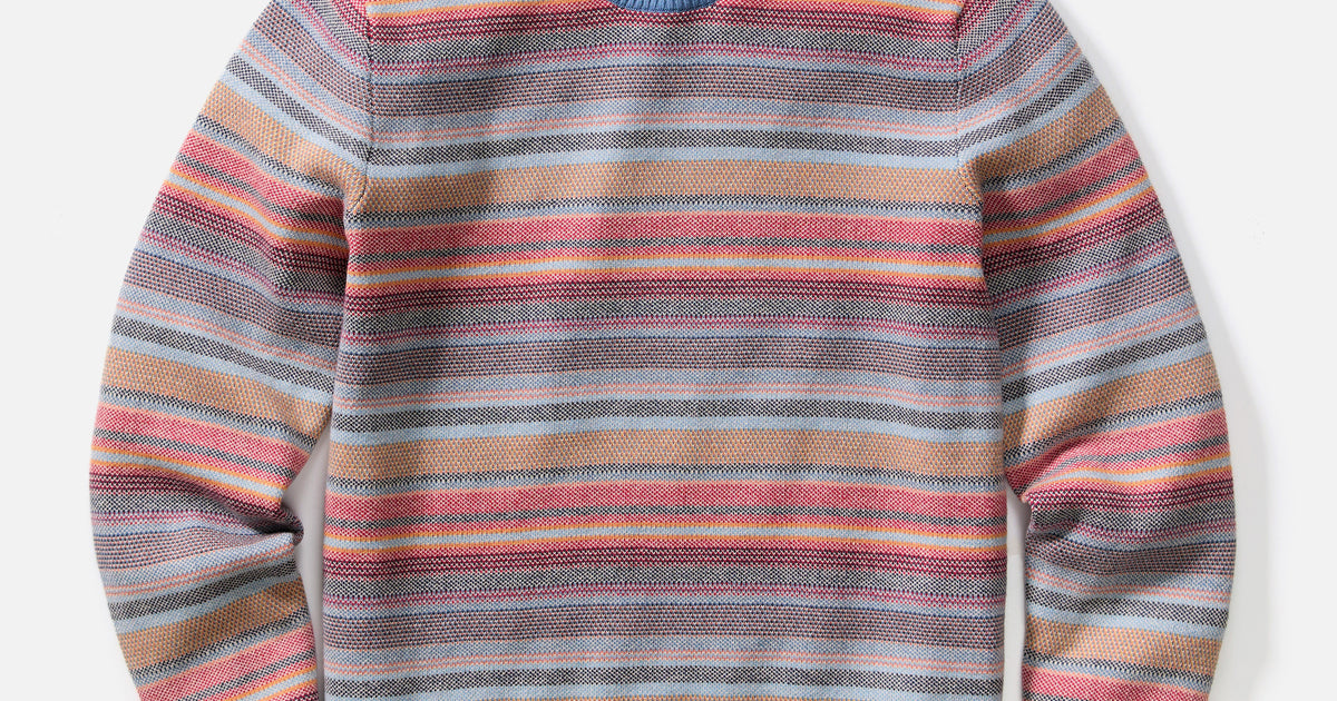Reed Jacquard Sweater – Marine Layer