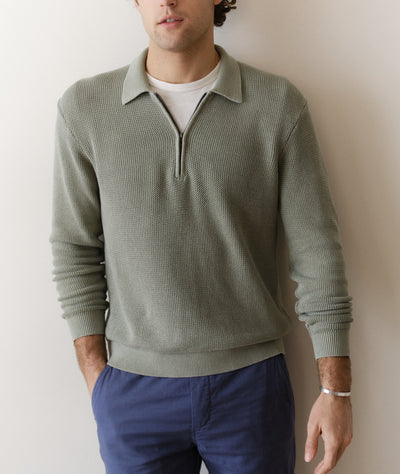Noah Zip Sweater Polo