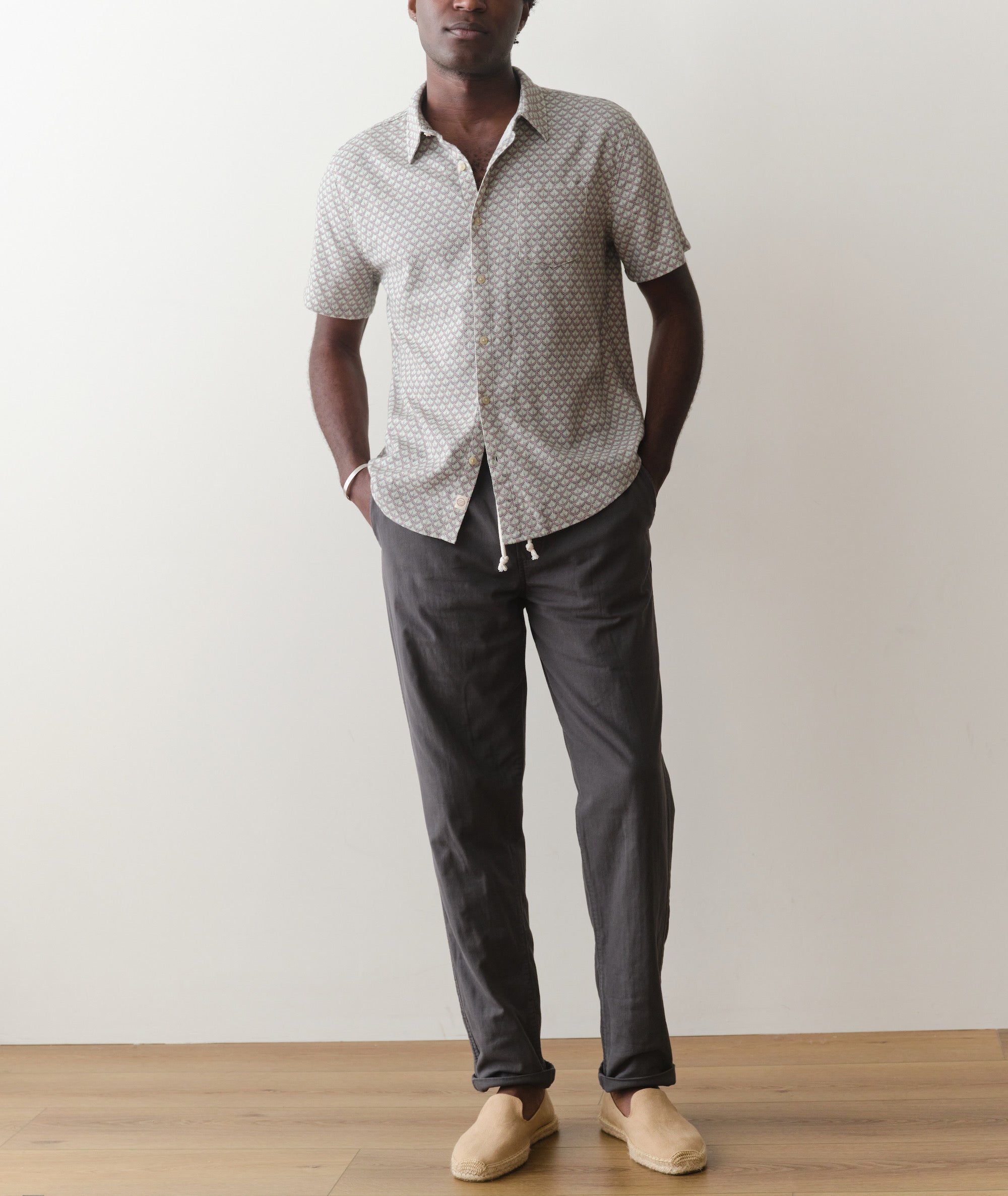 Saturday Slim Straight Stretch Beach Pant