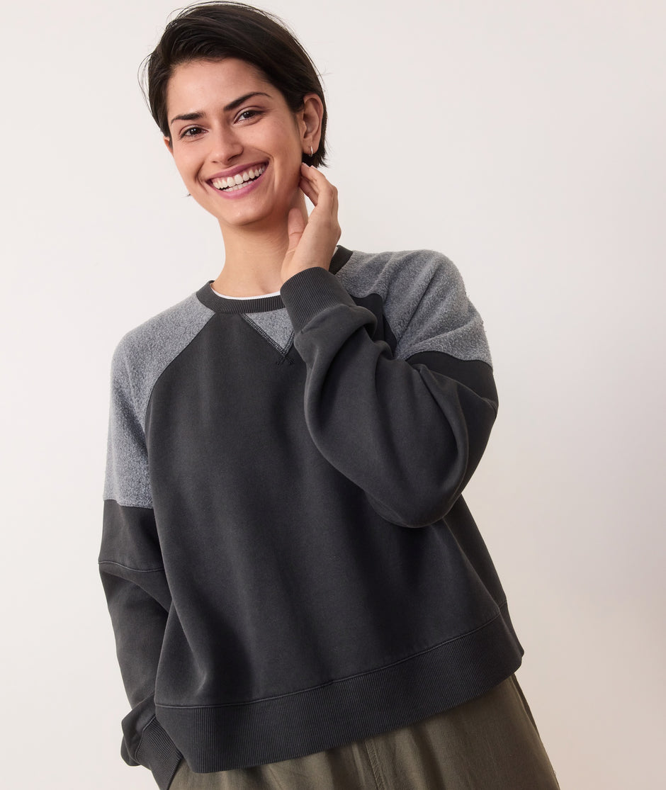 Cloud 9 Fleece Crop Sweatshirt