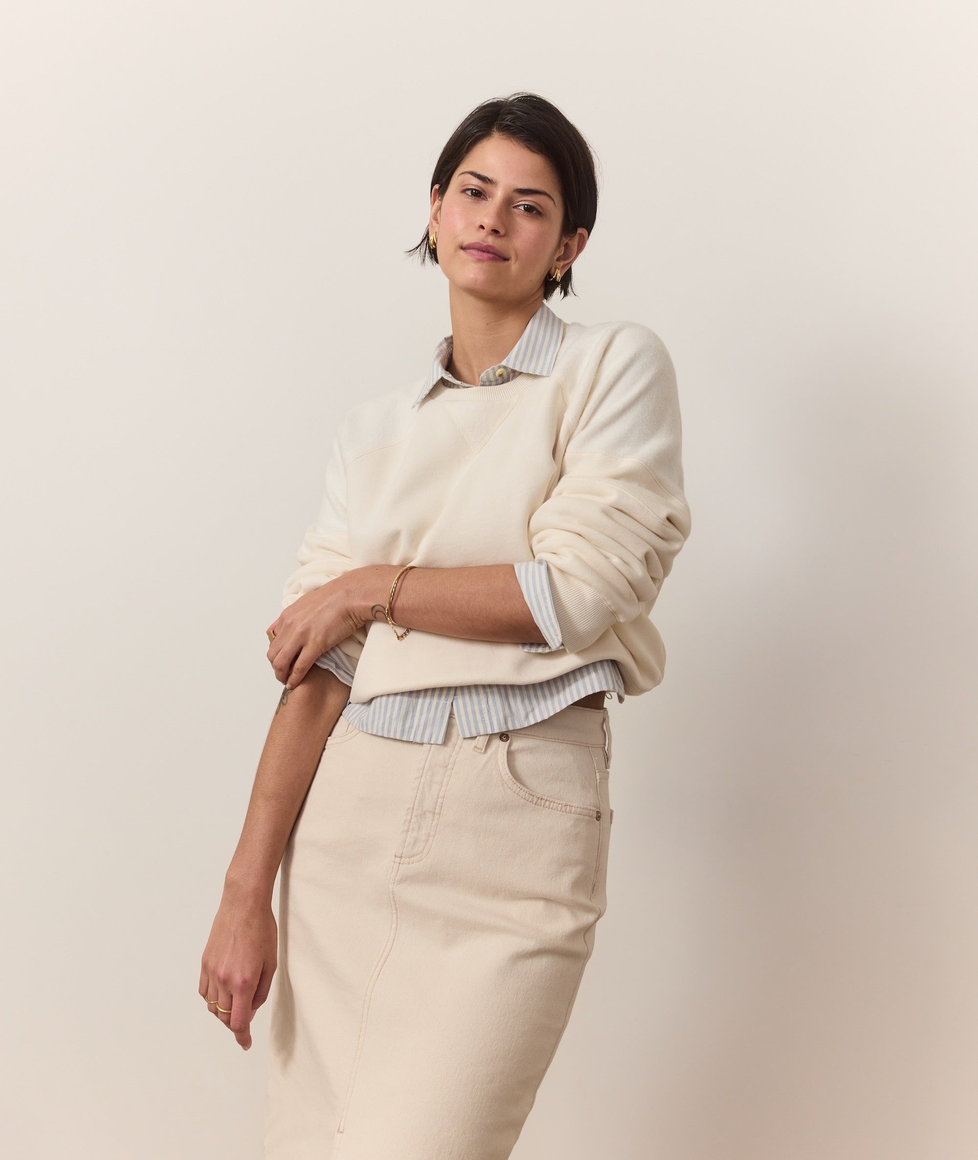 Cloud 9 Fleece Crop Sweatshirt