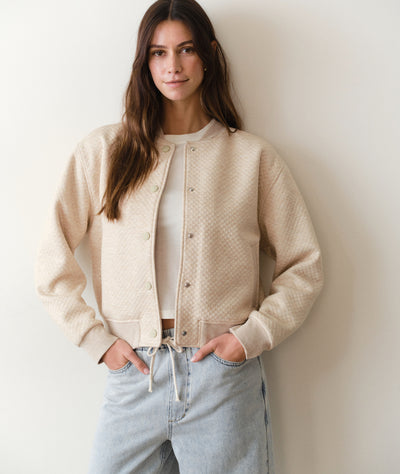 Corbet Quilted Bomber