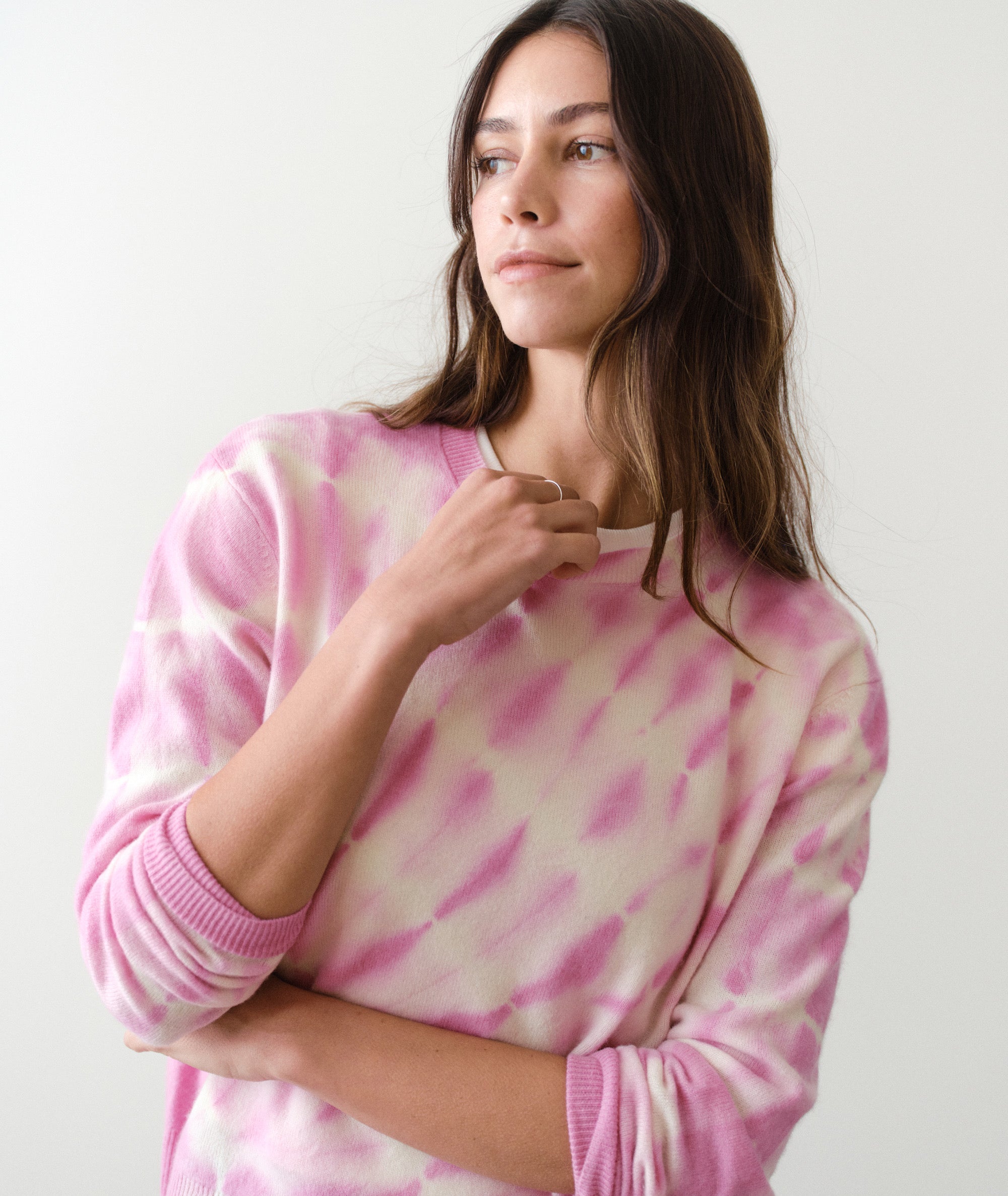 Harper Cashmere Tie Dye Sweater