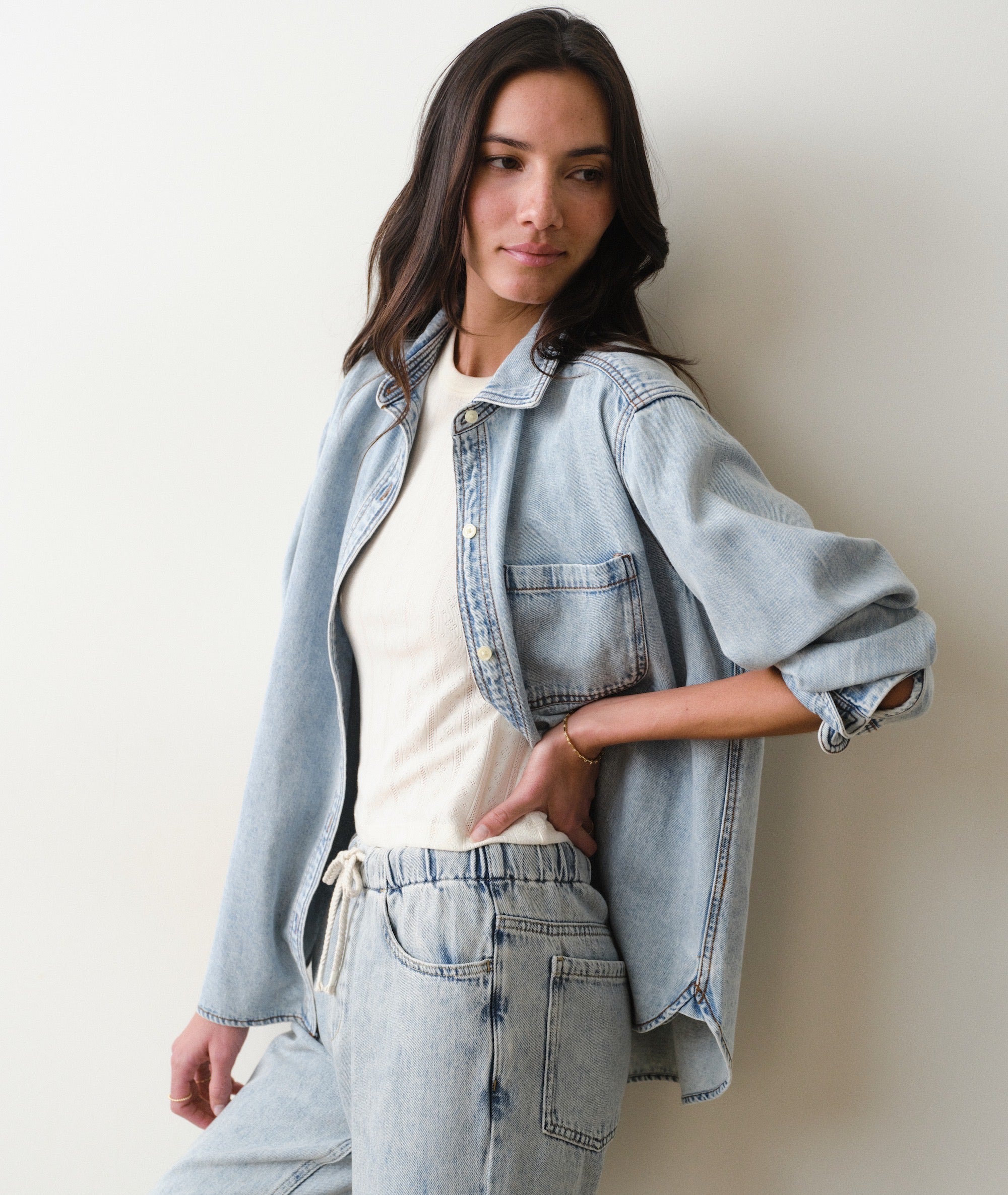 Jane Relaxed Denim Shirt