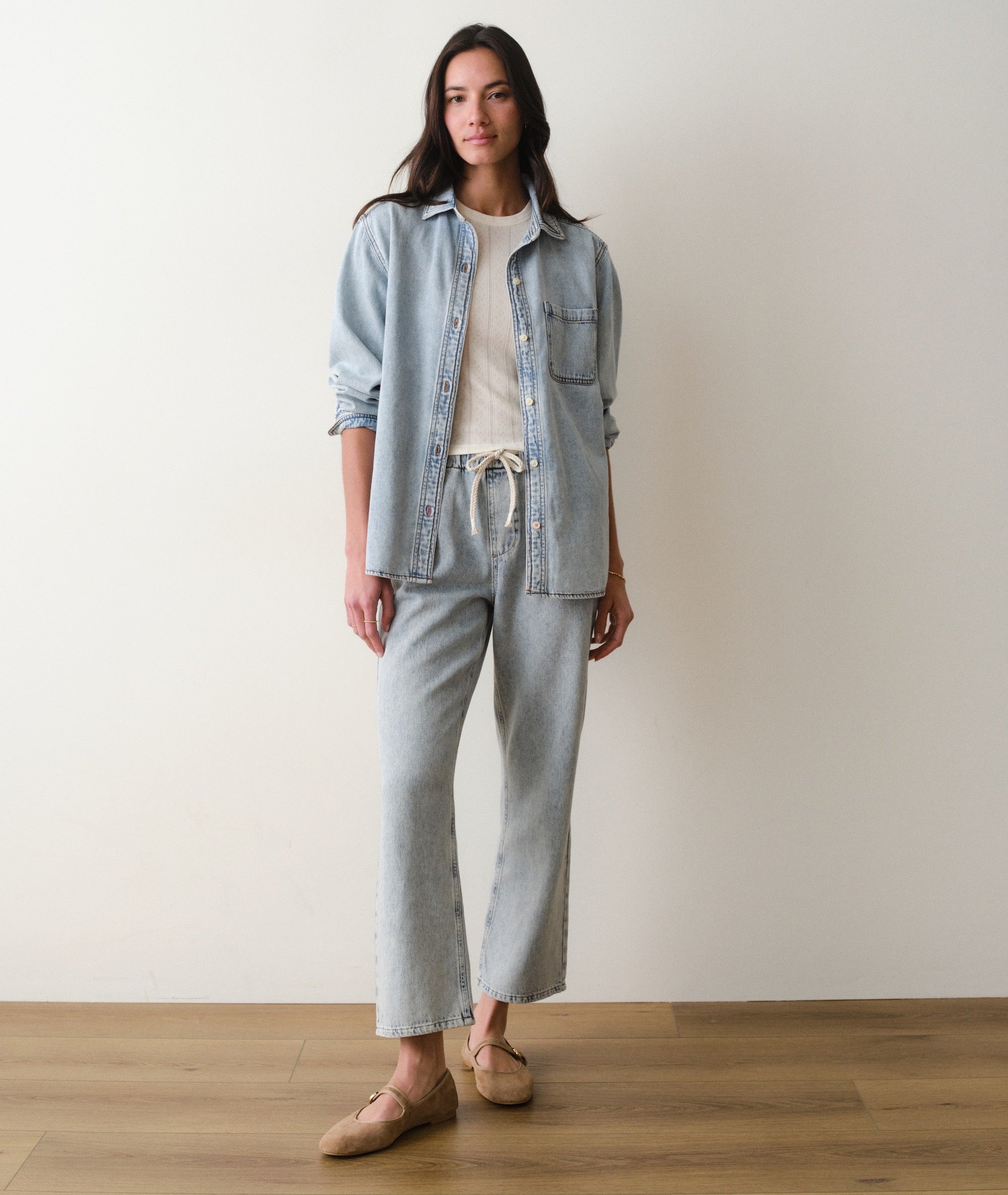 Jane Relaxed Denim Shirt