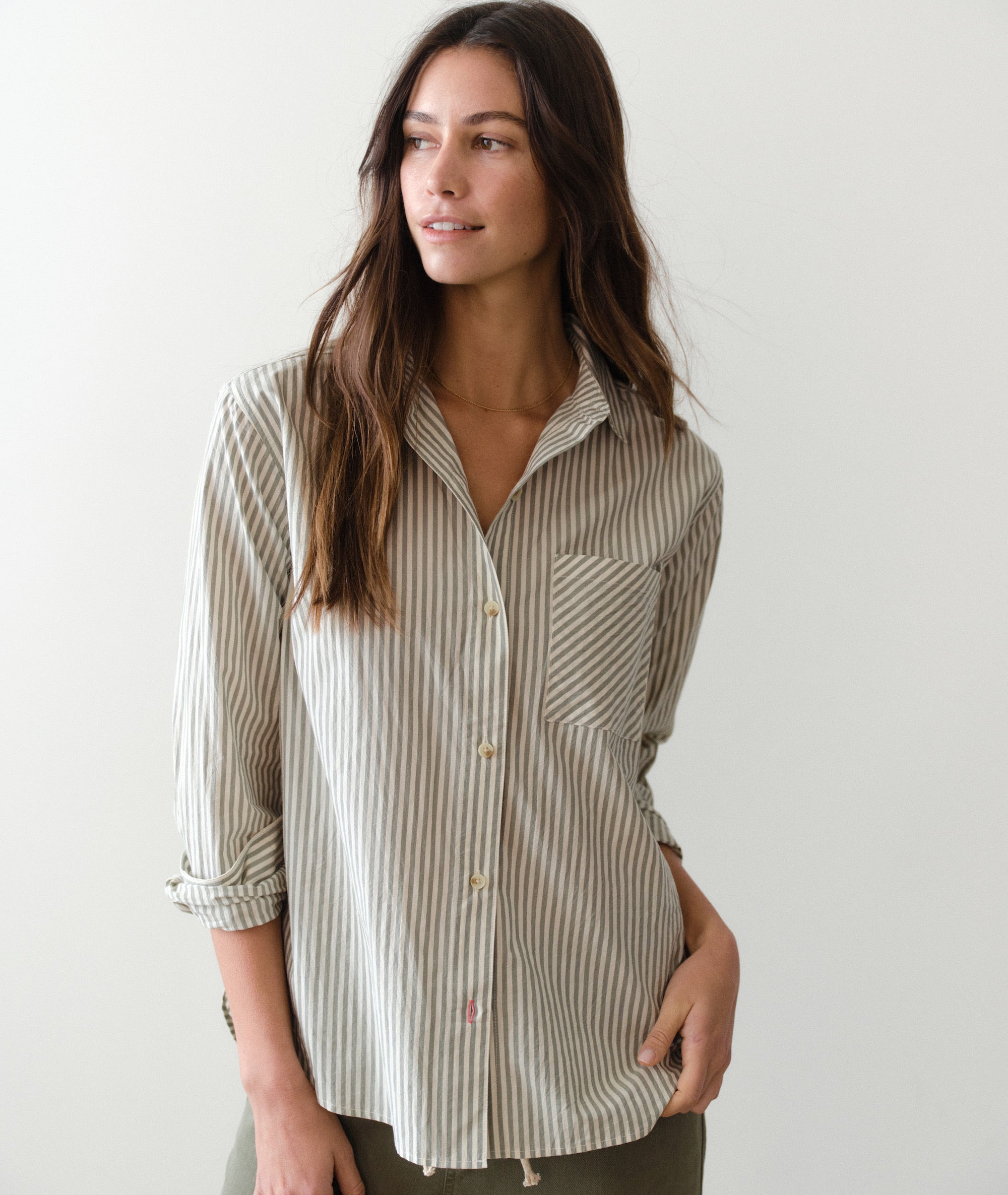 Jane Relaxed Cali Poplin Shirt