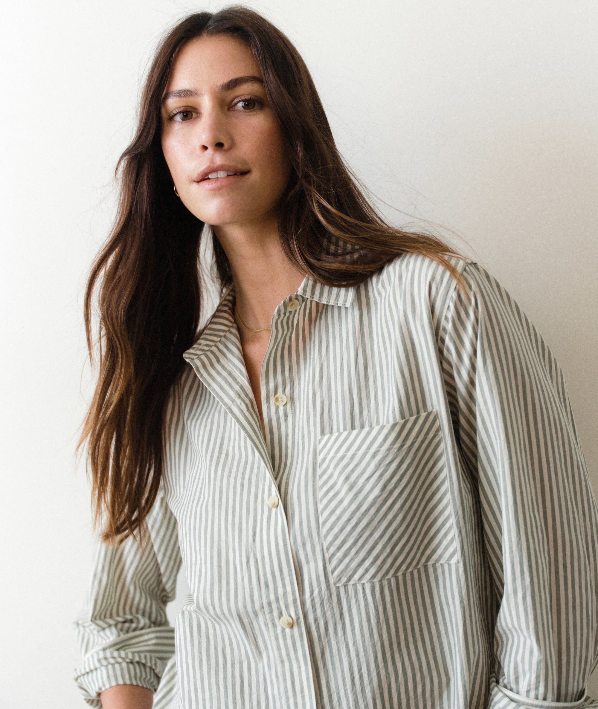 Jane Relaxed Cali Poplin Shirt