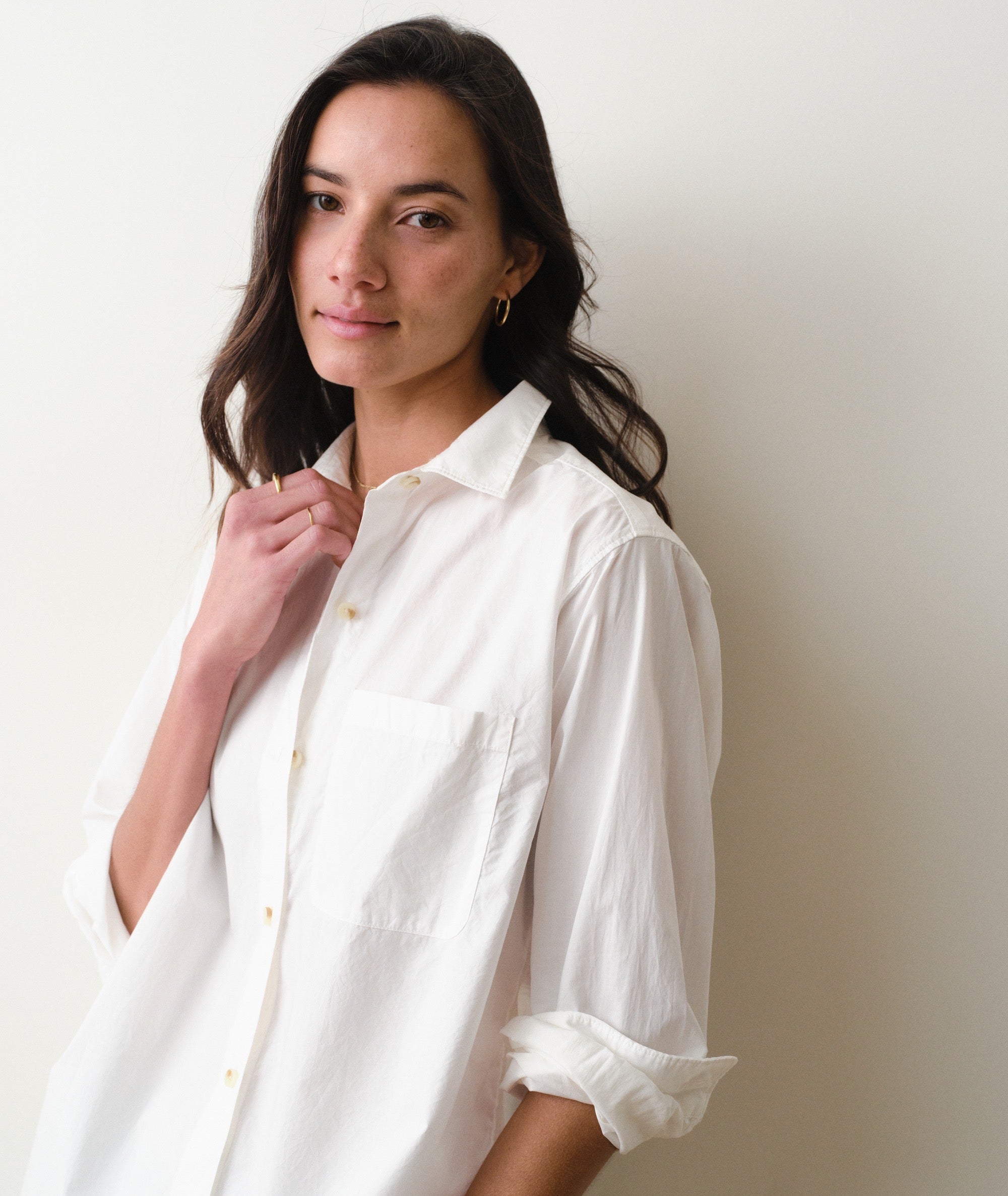 Jane Relaxed Cali Poplin Shirt