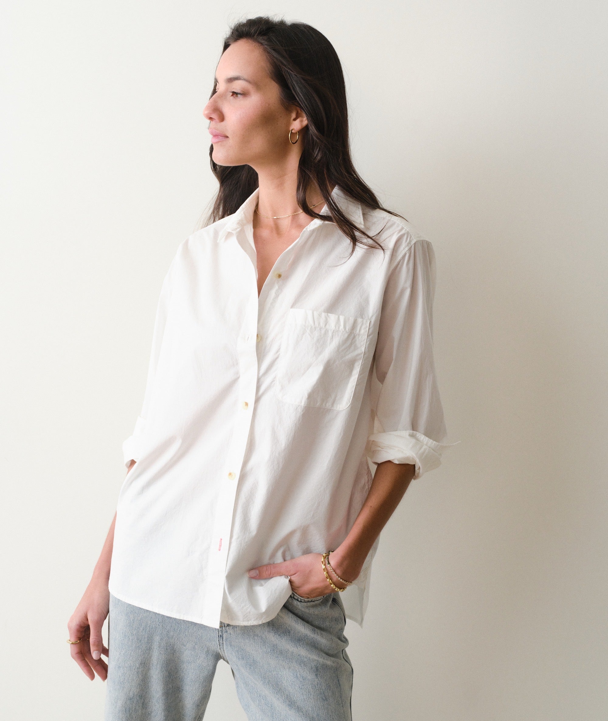 Jane Relaxed Cali Poplin Shirt