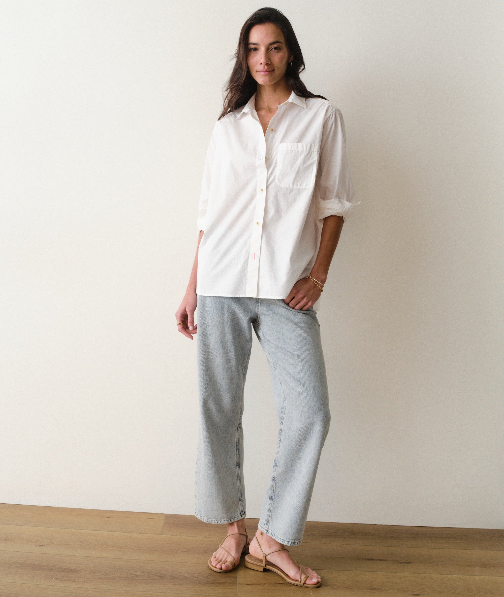 Jane Relaxed Cali Poplin Shirt