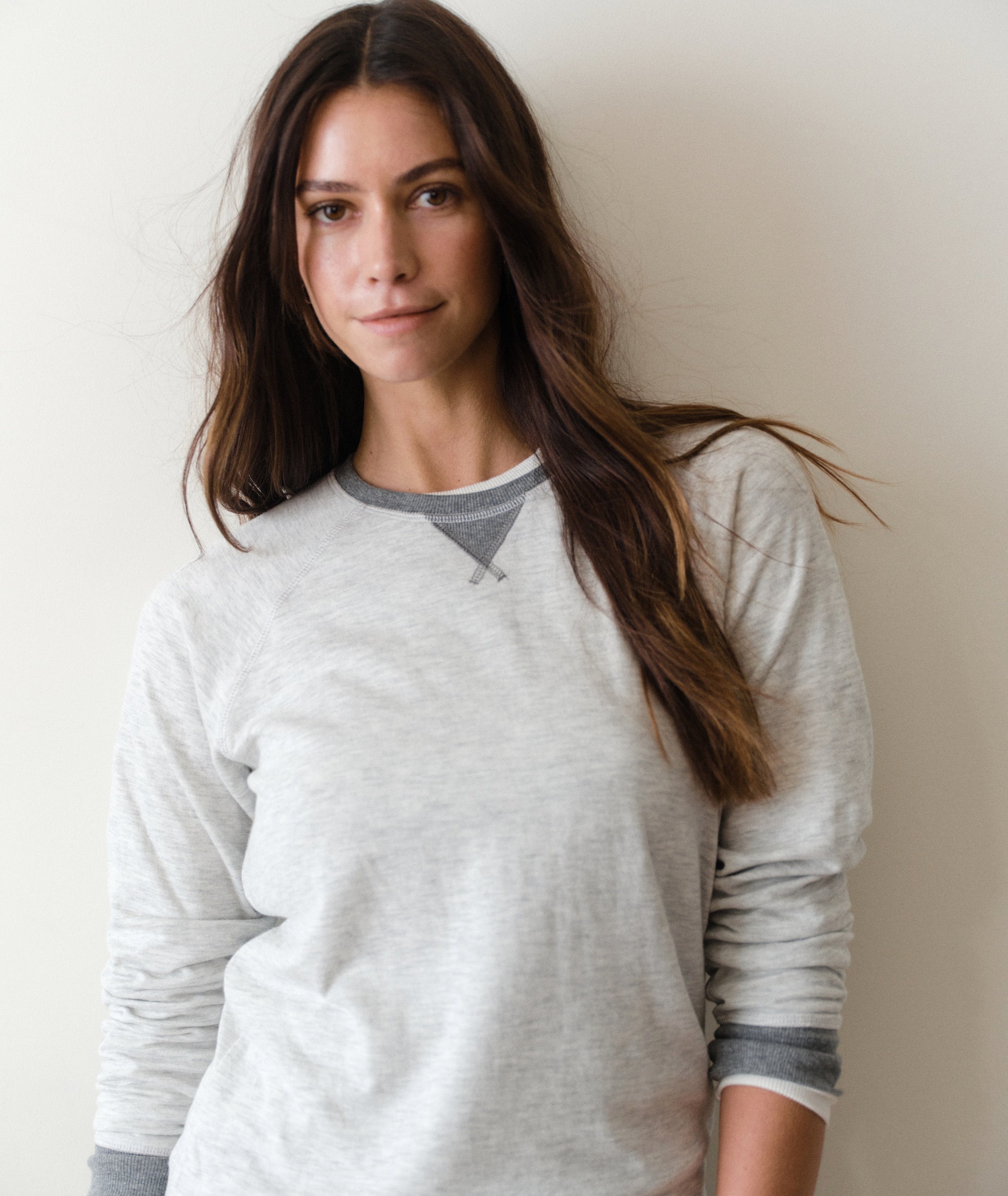 Gray Raglan Essential Varsity Raglan – Marine Layer