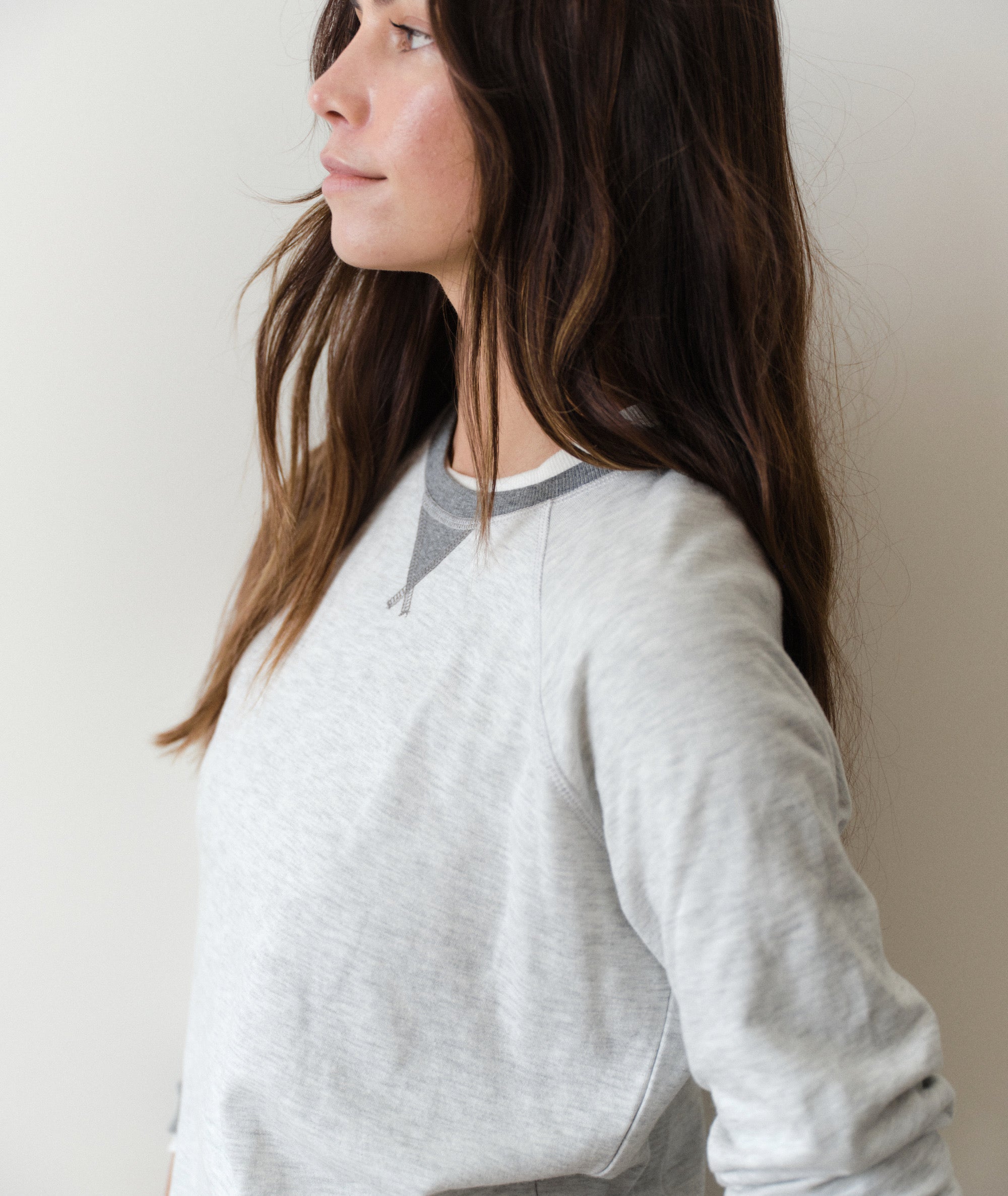 Oht Raglan Gray Varsity Raglan – Marine Layer