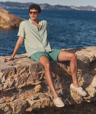 Pablo Tencel Linen Resort Shirt
