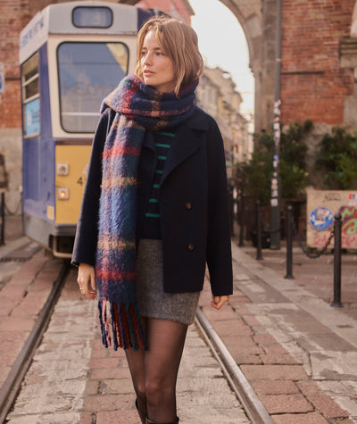 Valentina Wool Peacoat