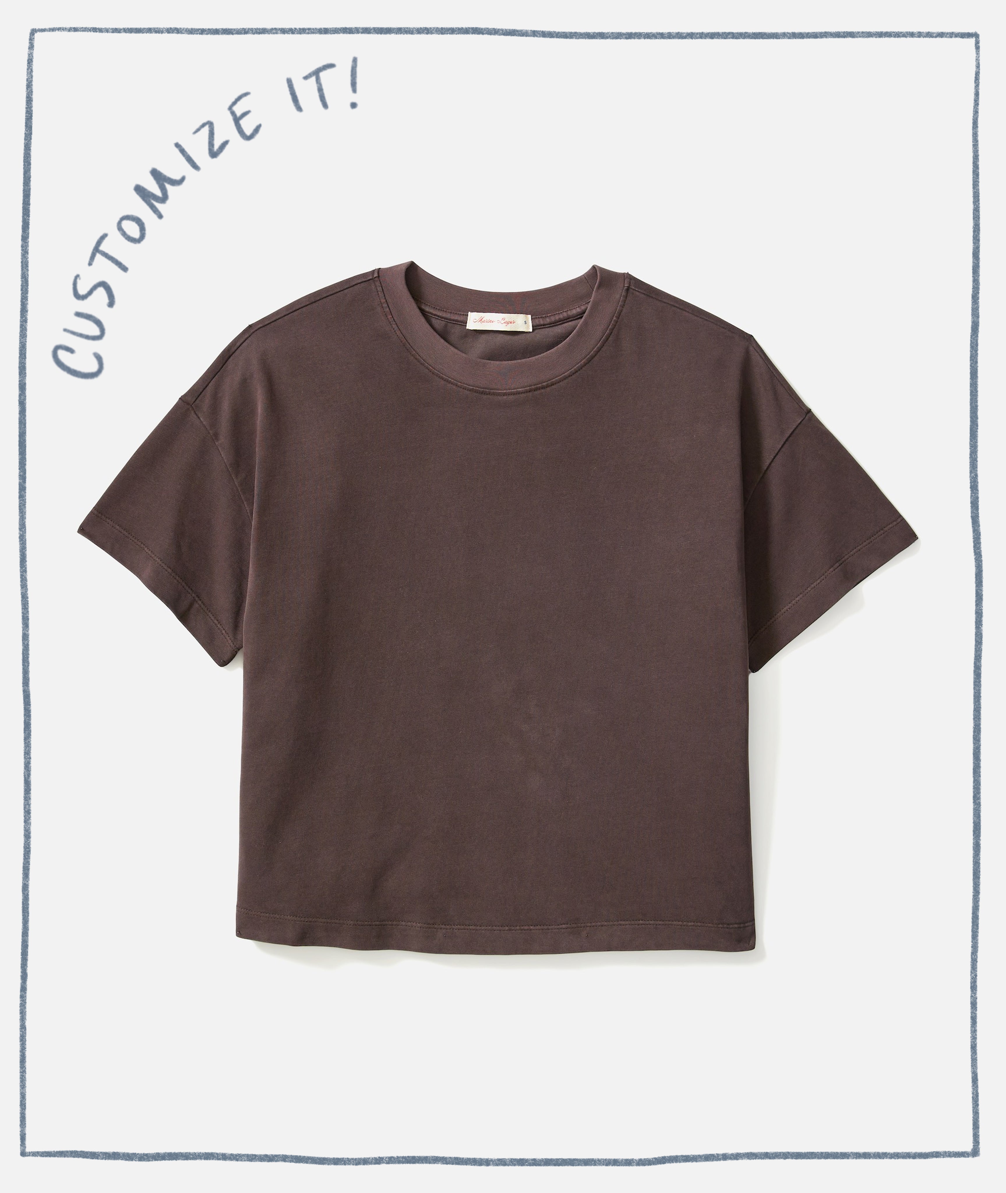 Luxe Sueded Tee