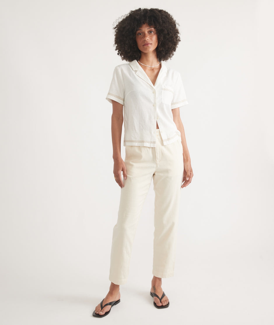 Elle Relaxed Crop Pant