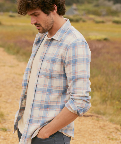 Long Sleeve Classic Stretch Selvage Shirt