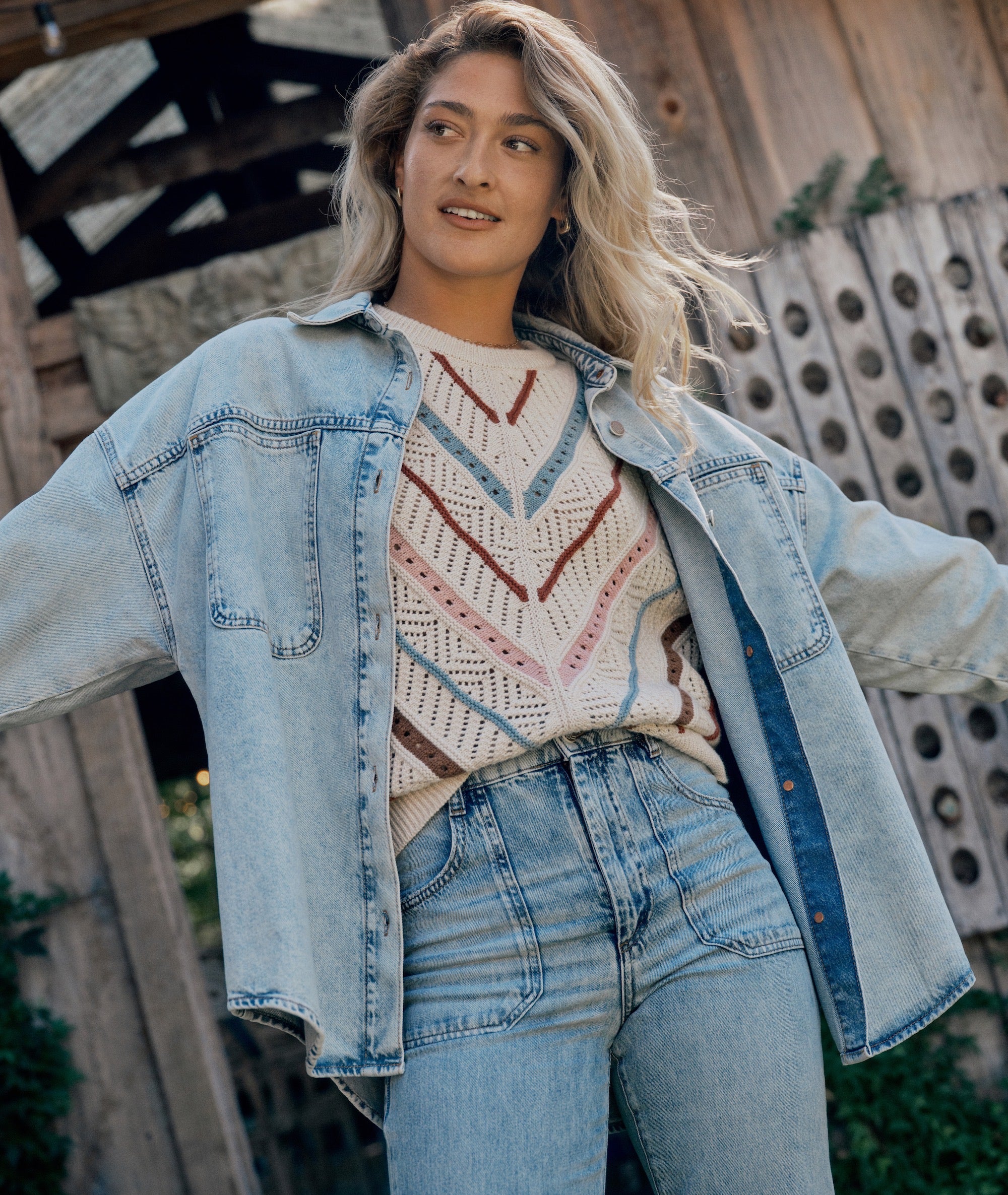Brooke Crewneck Sweater Marine Layer
