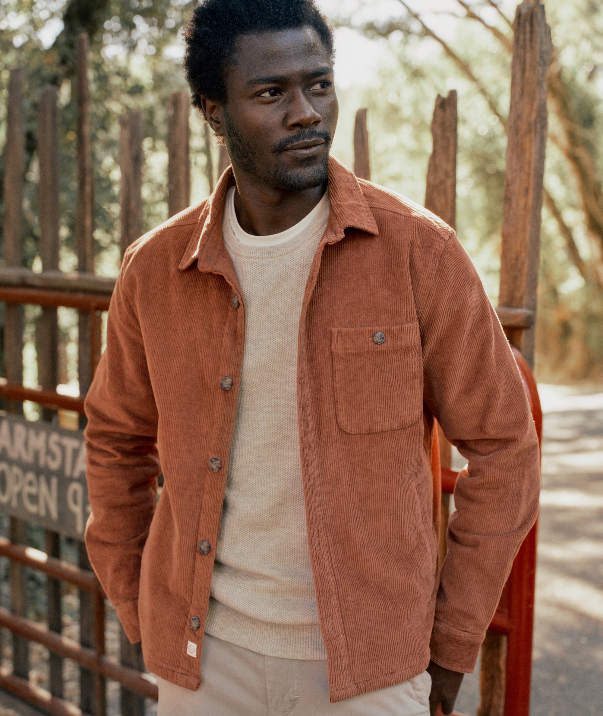 Max Stretch Corduroy Overshirt