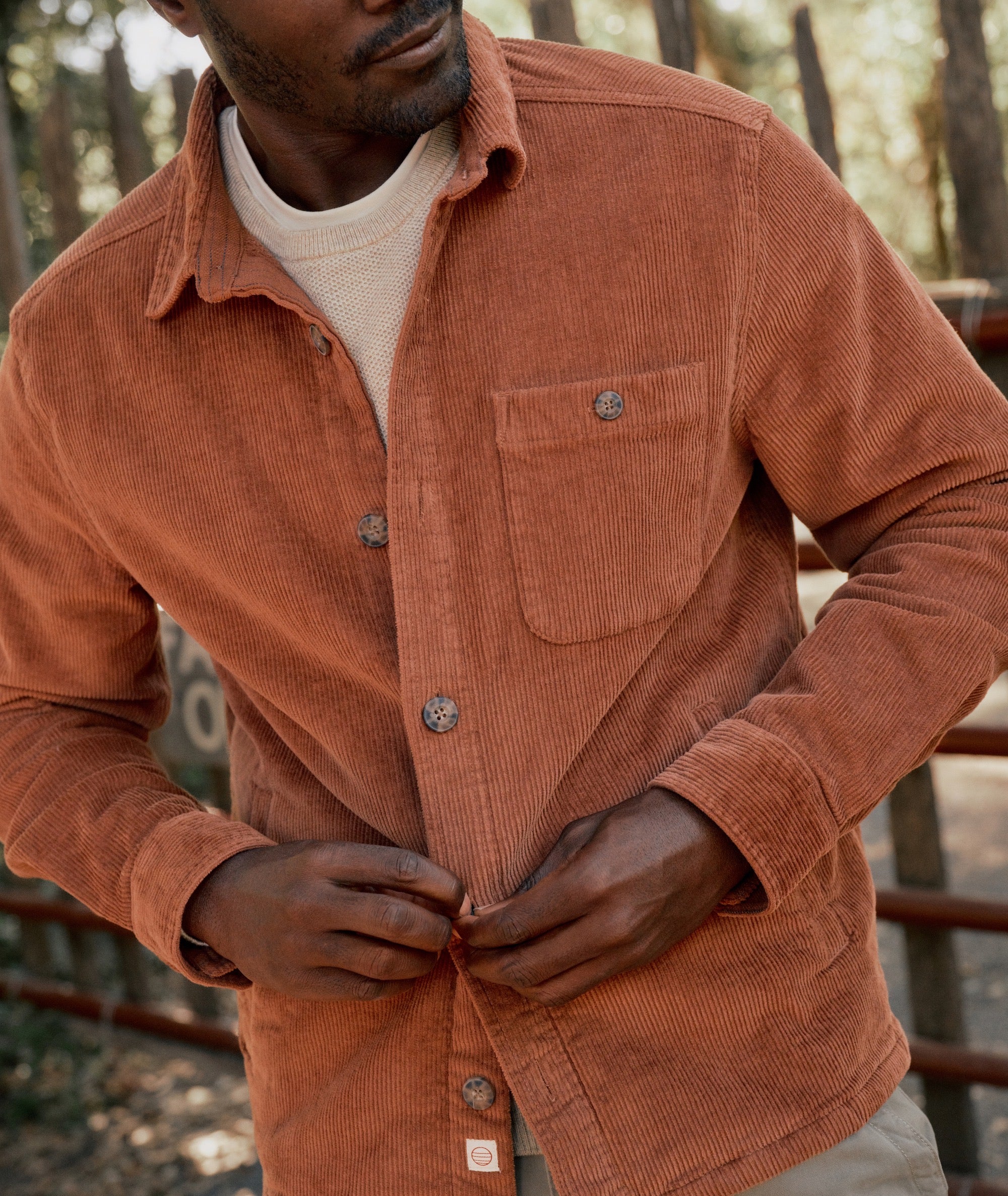 Max Stretch Corduroy Overshirt