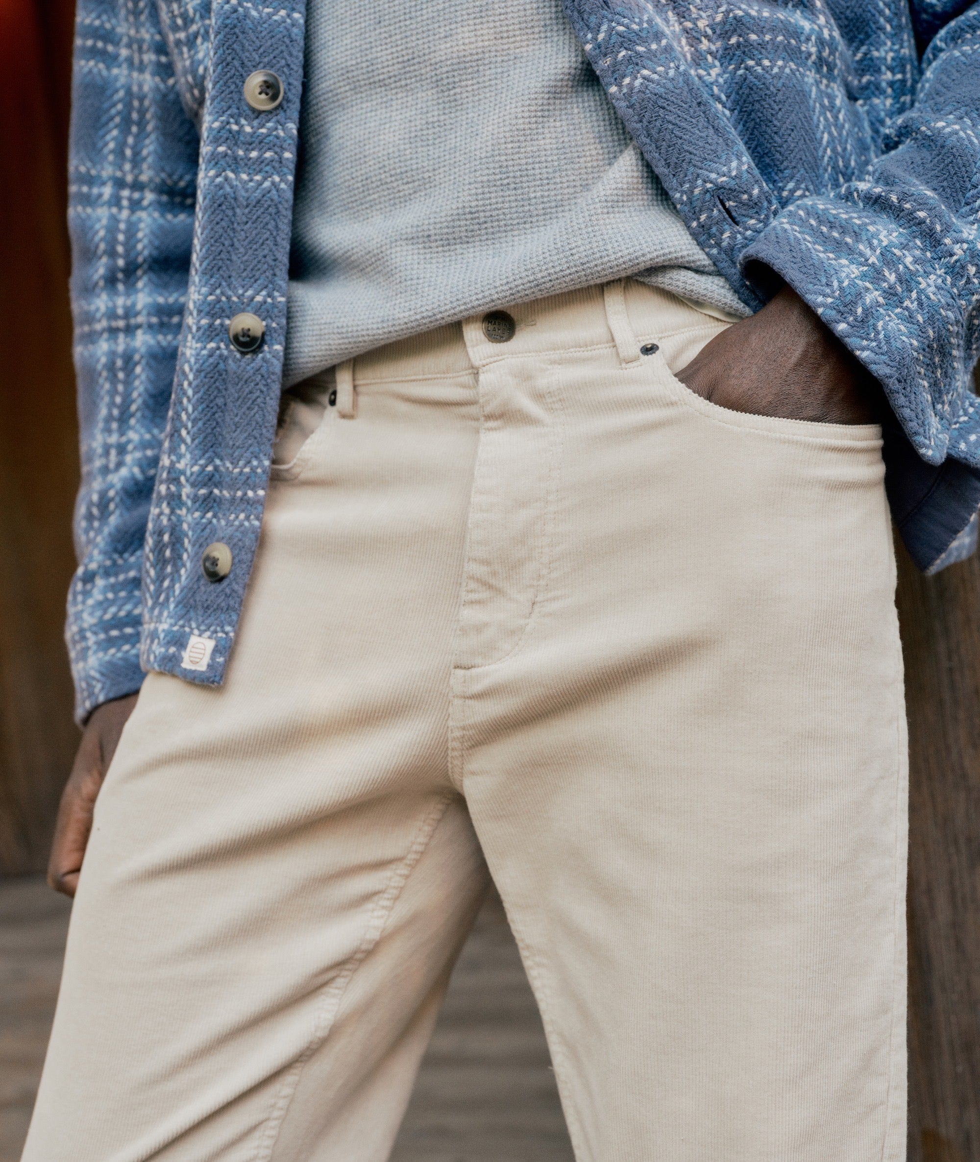 Terry Cord 5 Pocket Pant