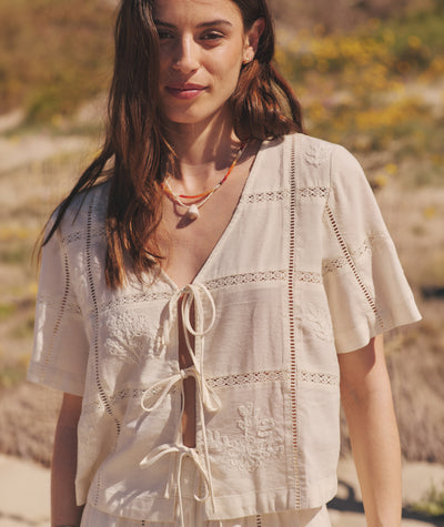 Marella Embroidered Top