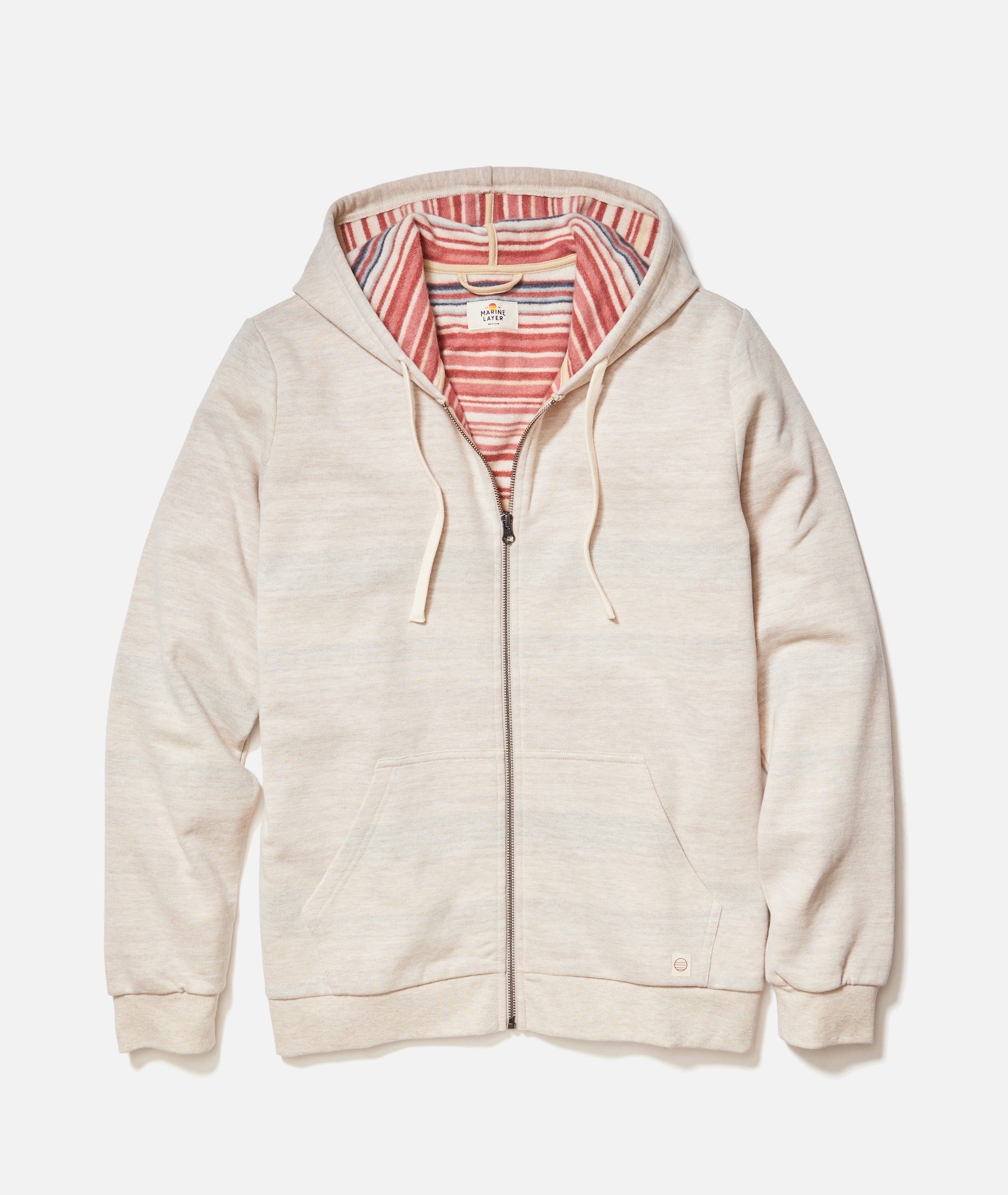 Fleece Stripe Full-Zip