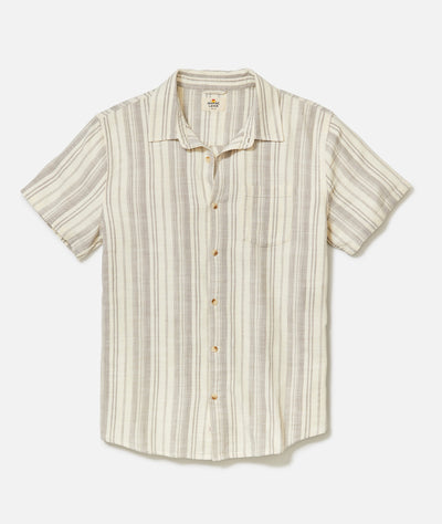Stretch Selvage Short Sleeve Shirt